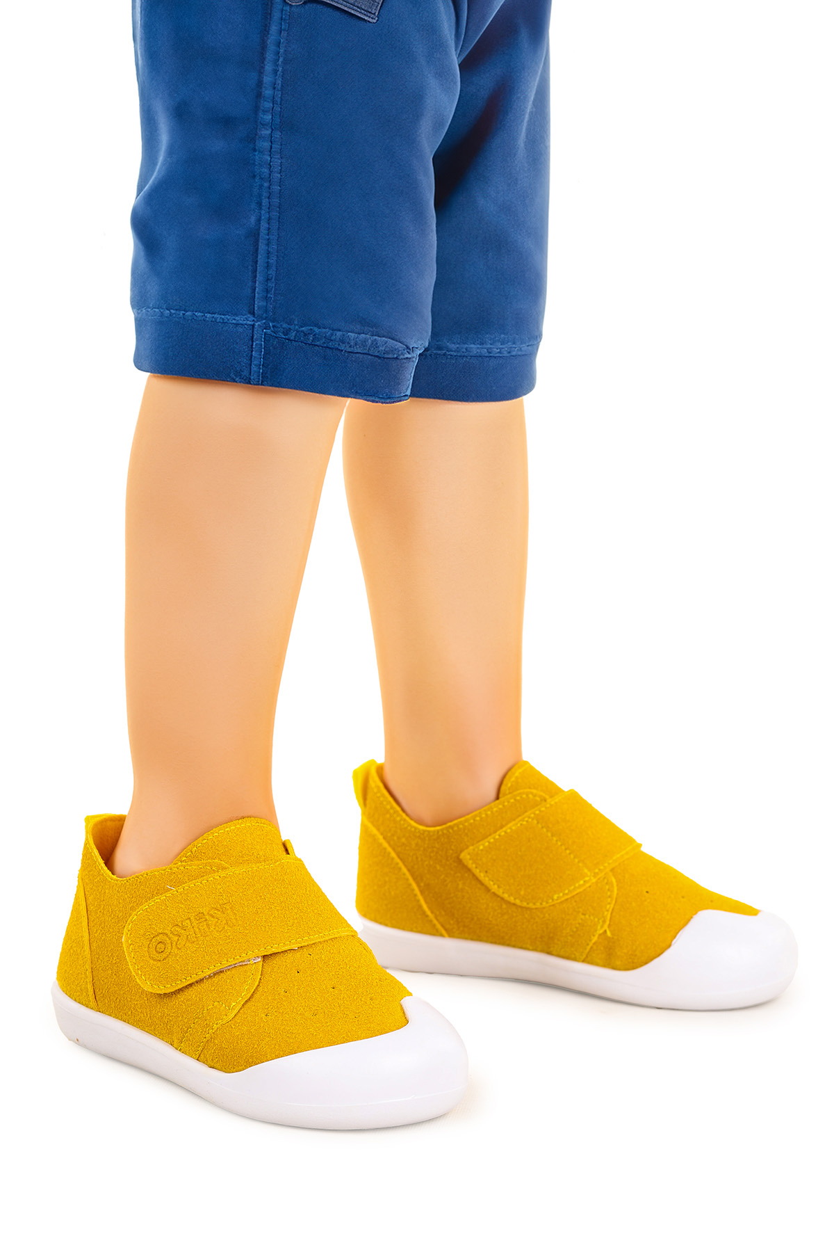 Rosie İlk Adım Cırtlı Kız Bebek Günlük Ayakkabı Sarı - Görsel 4