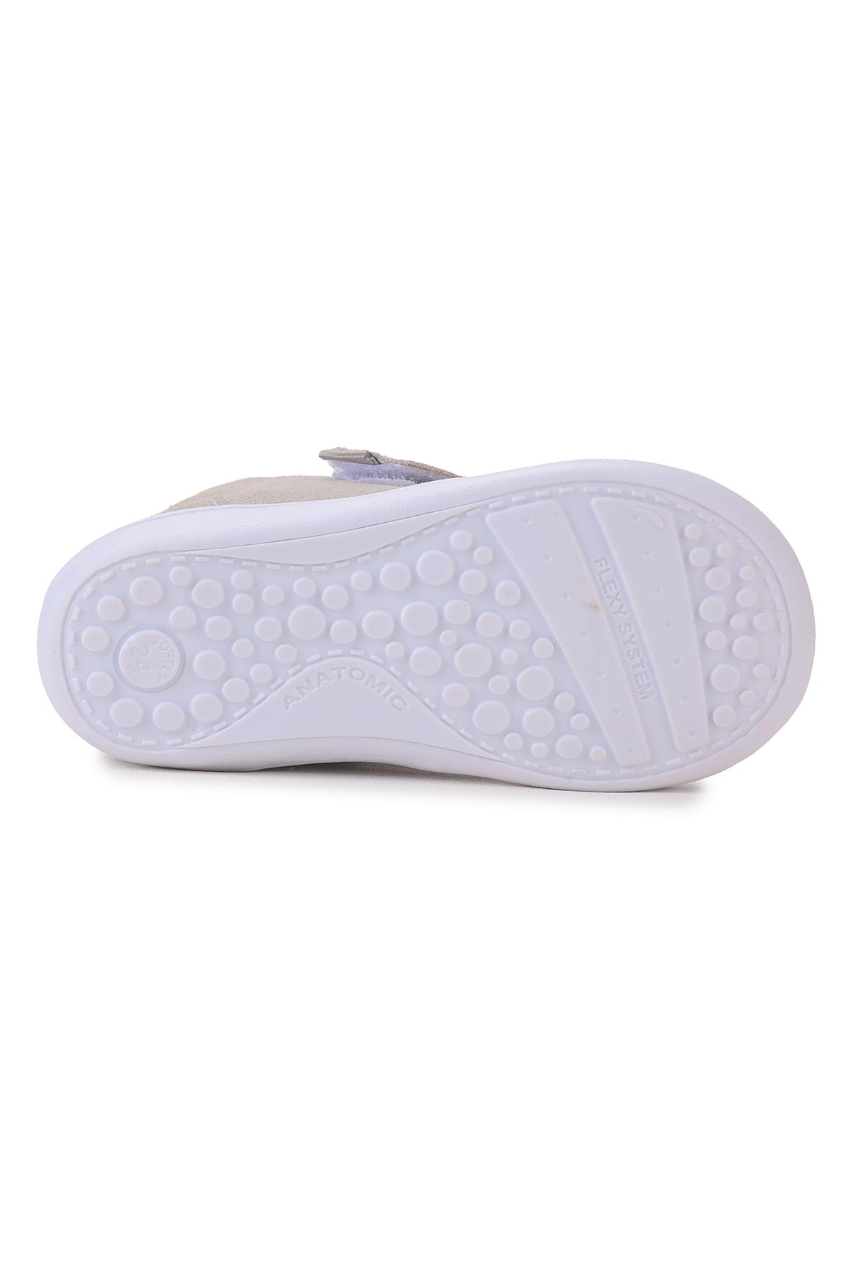 Winnie İlk Adım Cırtlı Kız Bebek Günlük Bot Ayakkabı Gri - Görsel 6