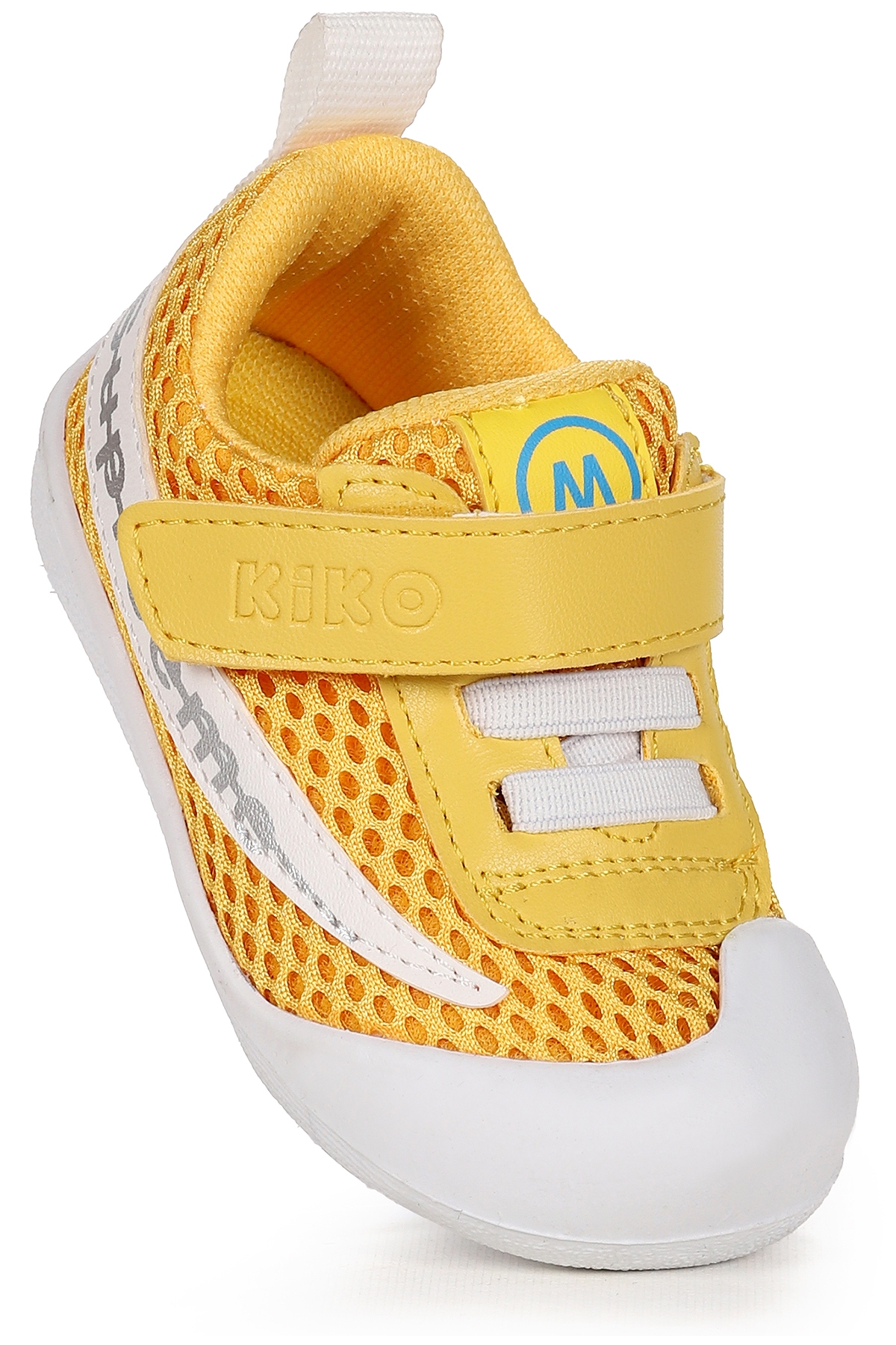 Welti Cırtlı Kız Bebek İlk Adım Ortopedik Günlük Ayakkabı Sarı - Görsel 2