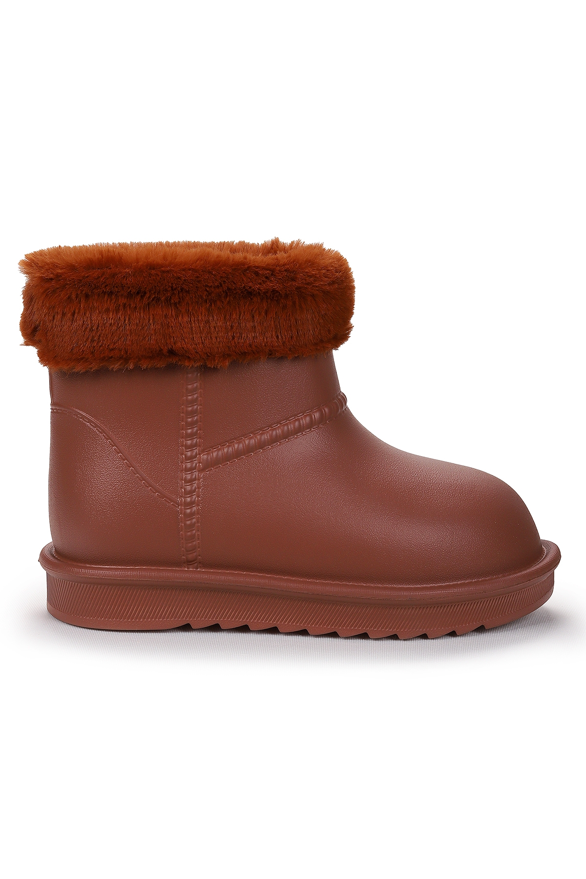 Kiko Kids Kiko Kids Geta Su Geçirmez İçi Kürklü Kız Çocuk Eva Yağmur Kar Çizme Taba Flo'da! Taba - 2. görsel