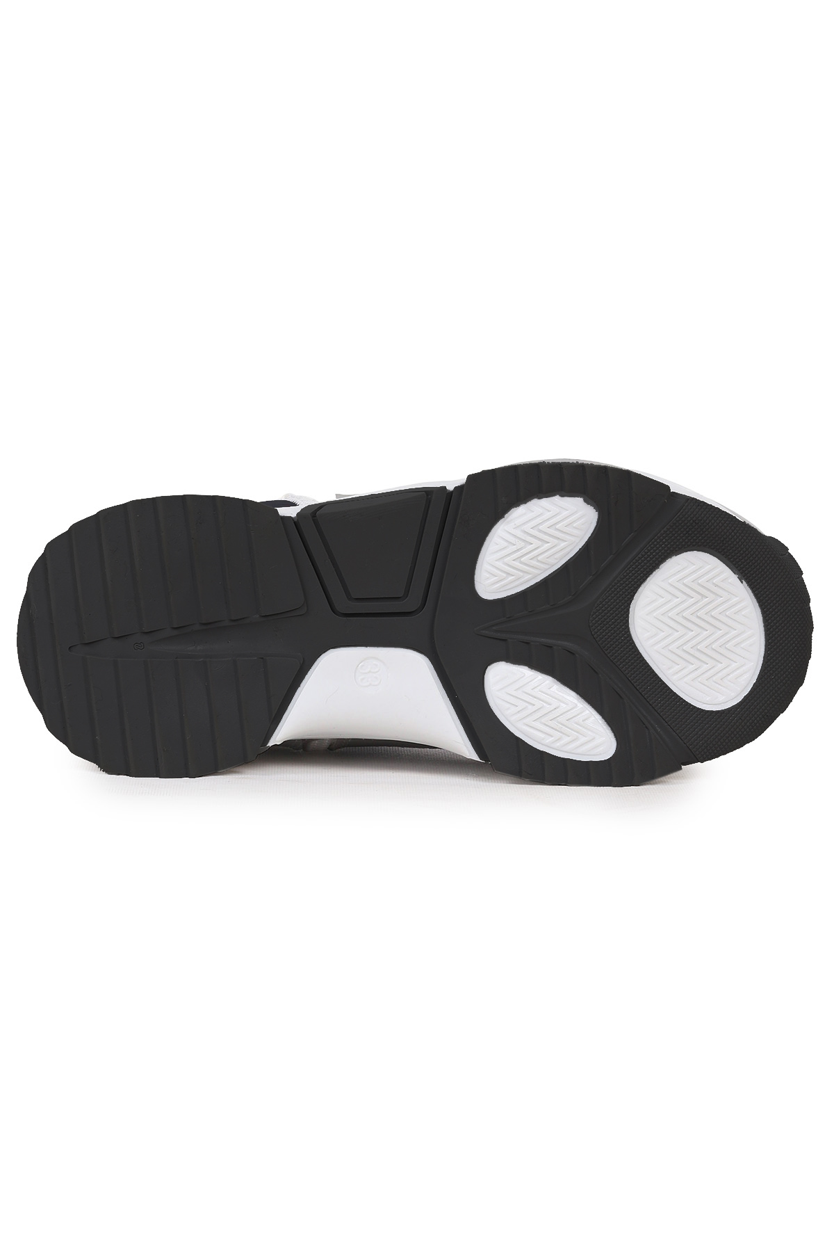 Magic Cırtlı Kız Çocuk Kar Botu Siyah - Beyaz - Görsel 6