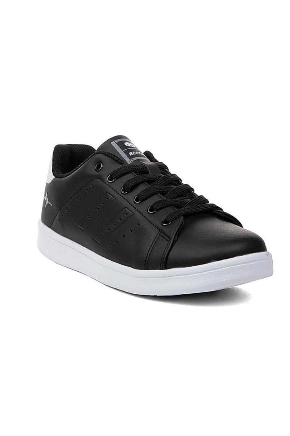 Best Of 041-26 Deri Anatomik Erkek Sneaker Siyah Beyaz 45-47 - Görsel 2