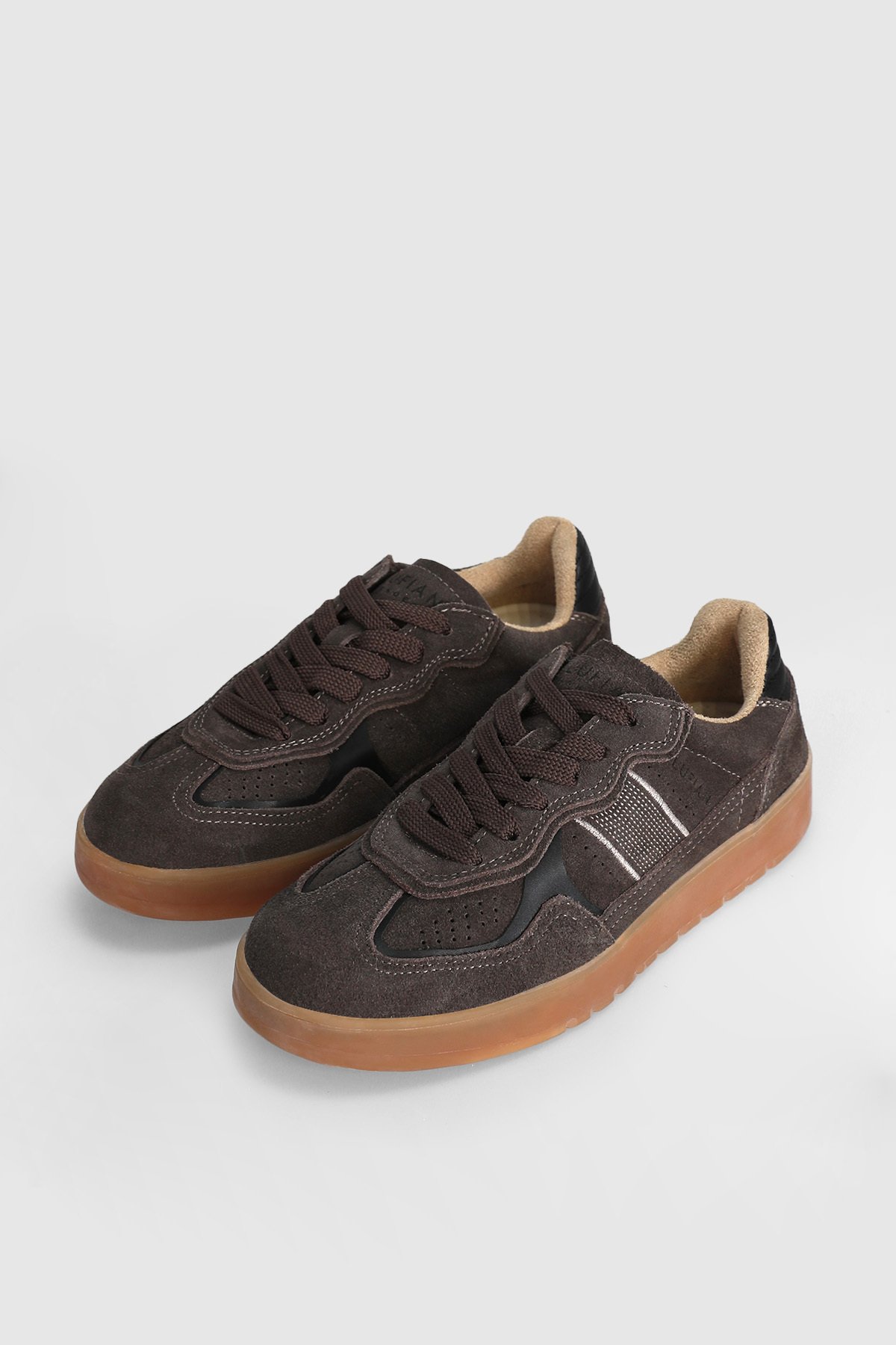 122230029 Asiya Deri Unisex Sneaker Ayakkabı - Görsel 5