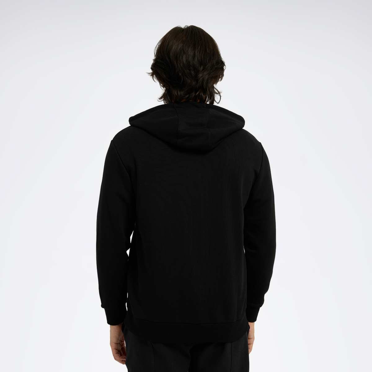 Reebok RI Left Chest Logo Siyah Erkek Sweatshirt