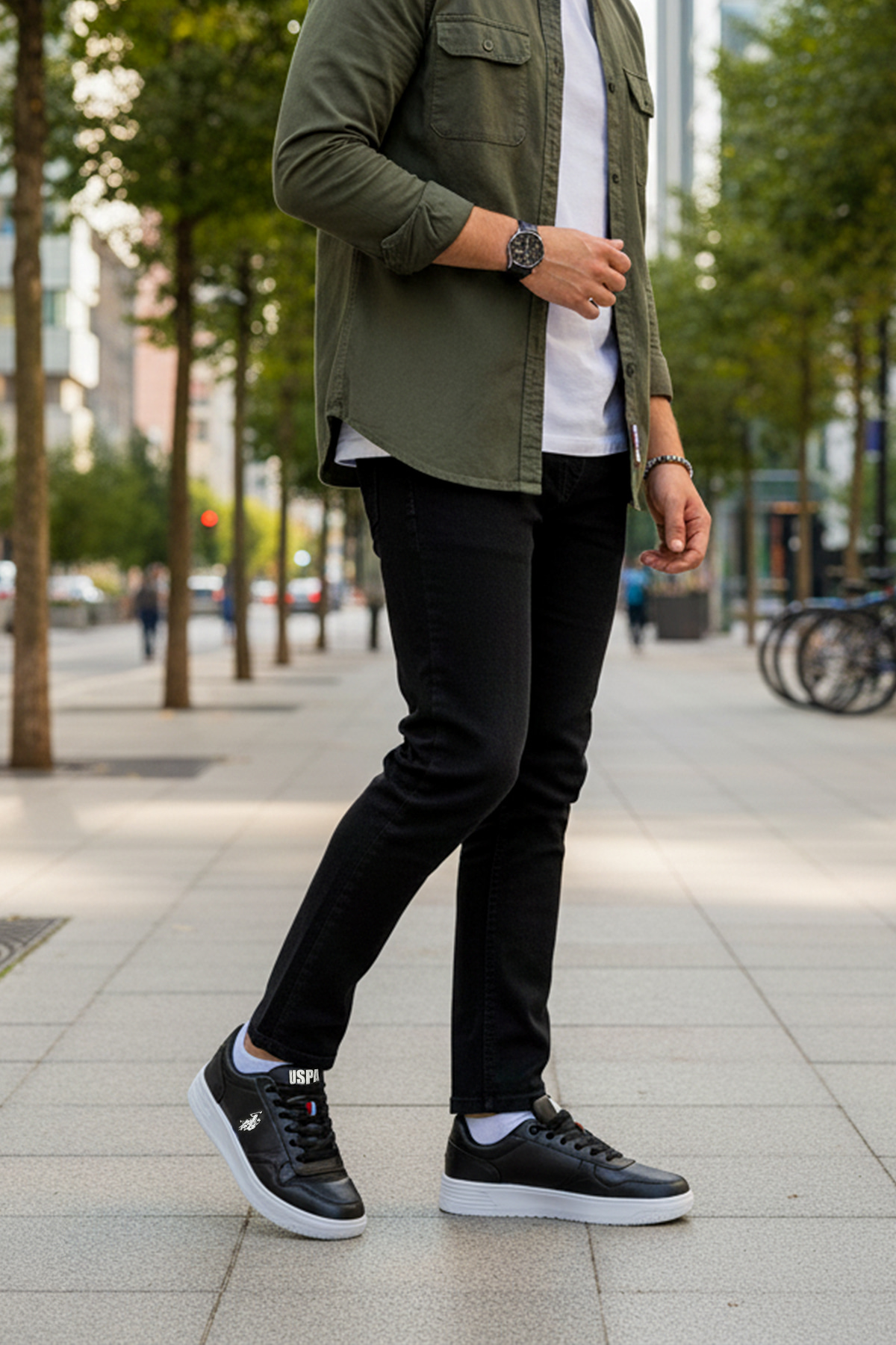 COSTER 5PR Siyah Erkek Sneaker - Görsel 3