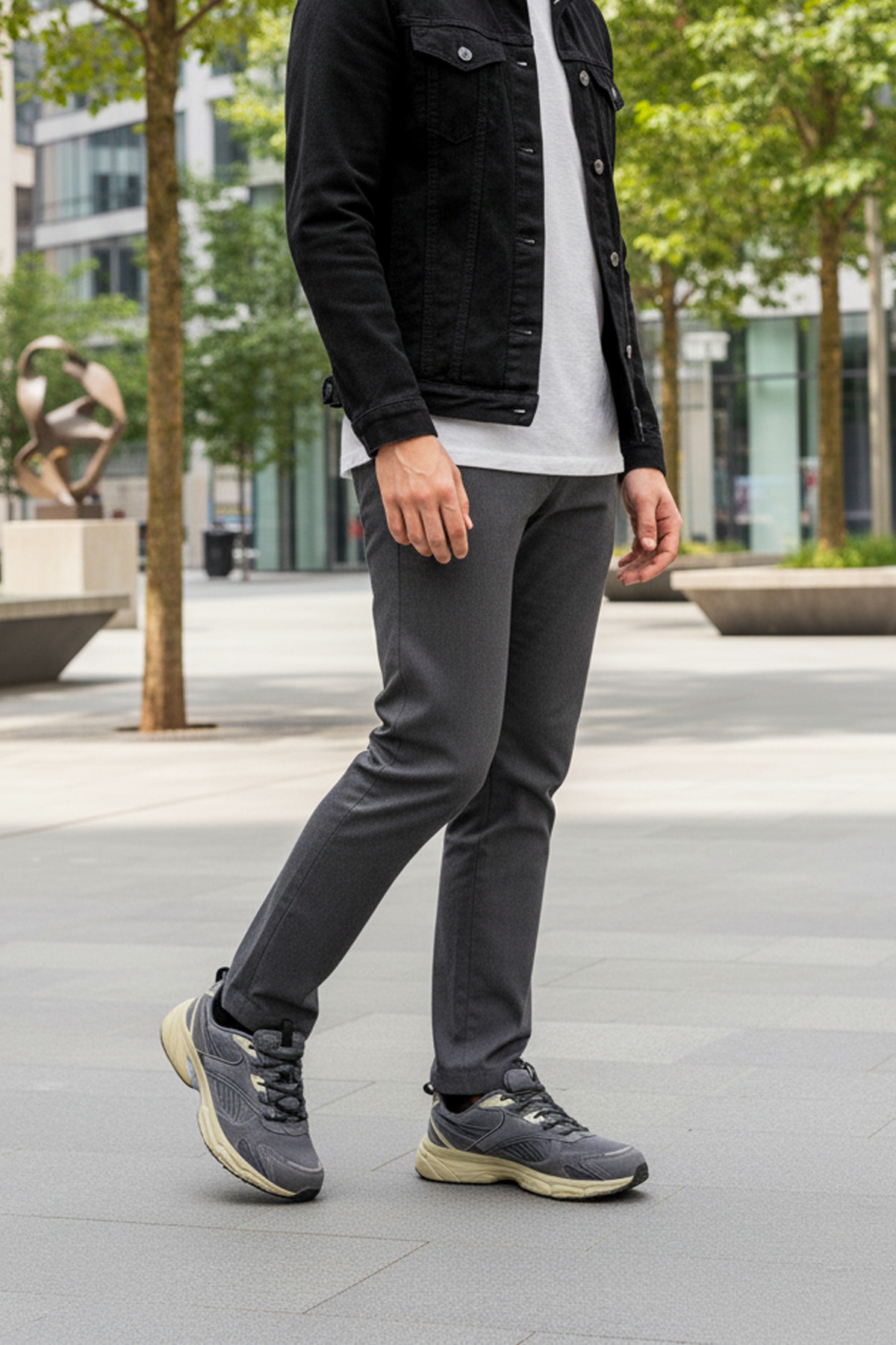 BRINY BREEZES II Gri Erkek Sneaker - Görsel 3