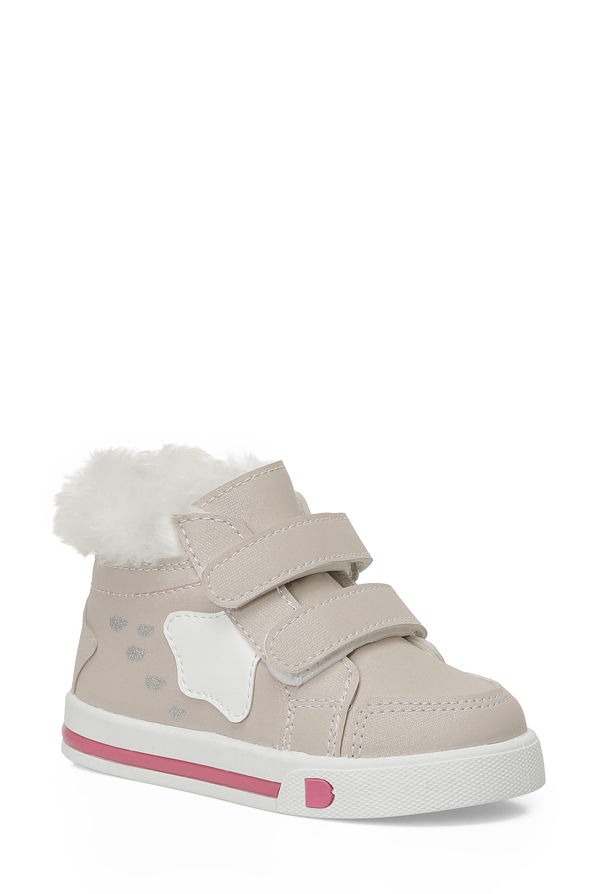 AVESI.B5PR Pudra Kız Çocuk High Sneaker - Görsel 3