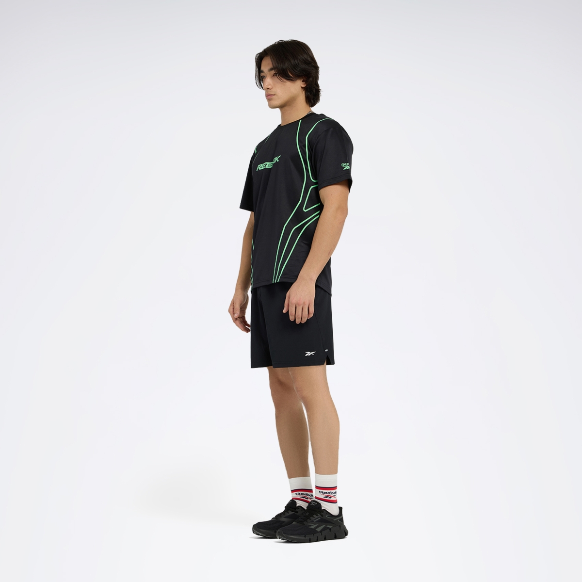 Reebok GRAPHIC TEE Siyah Erkek