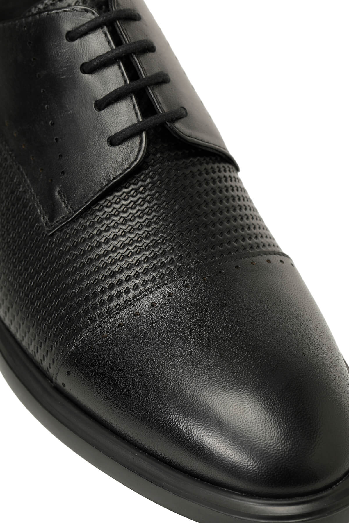 Garamond Garamond TERRICK 6FX Siyah Erkek Klasik Ayakkabı Flo'da! Siyah - 8. görsel