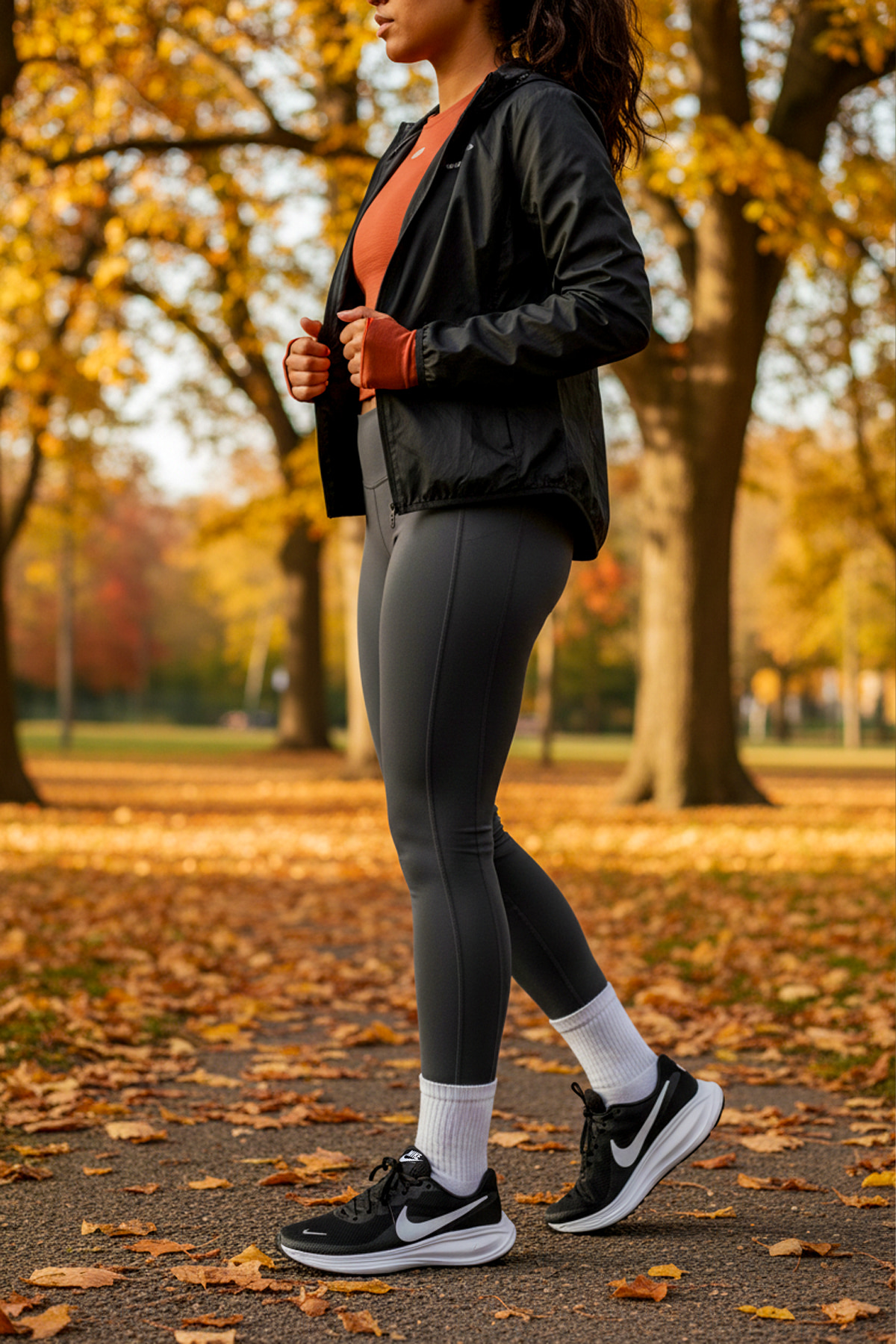 W REVOLUTION 8 Siyah Kadın Koşu Ayakkabısı - Görsel 3