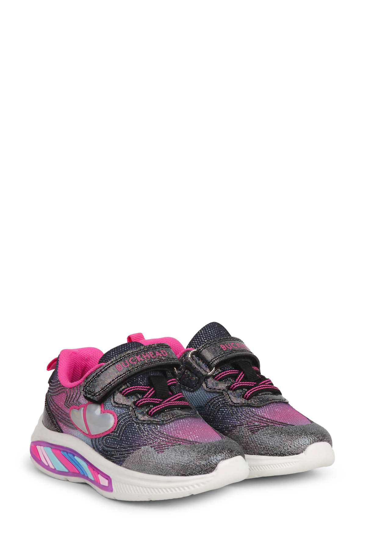 BUCK3042 NINA Siyah Kız Çocuk Sneaker - Görsel 5