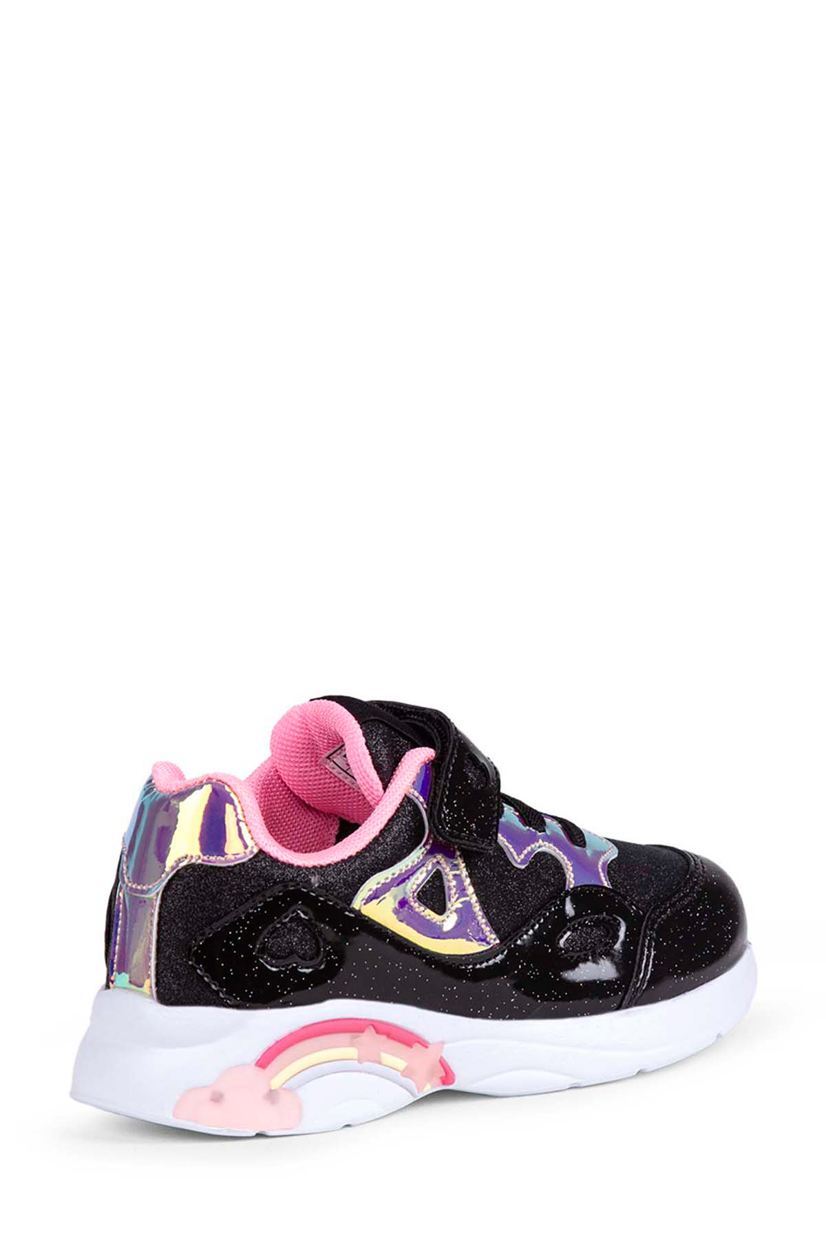 BUCK4348 DIANA Siyah Kız Çocuk Sneaker - Görsel 4