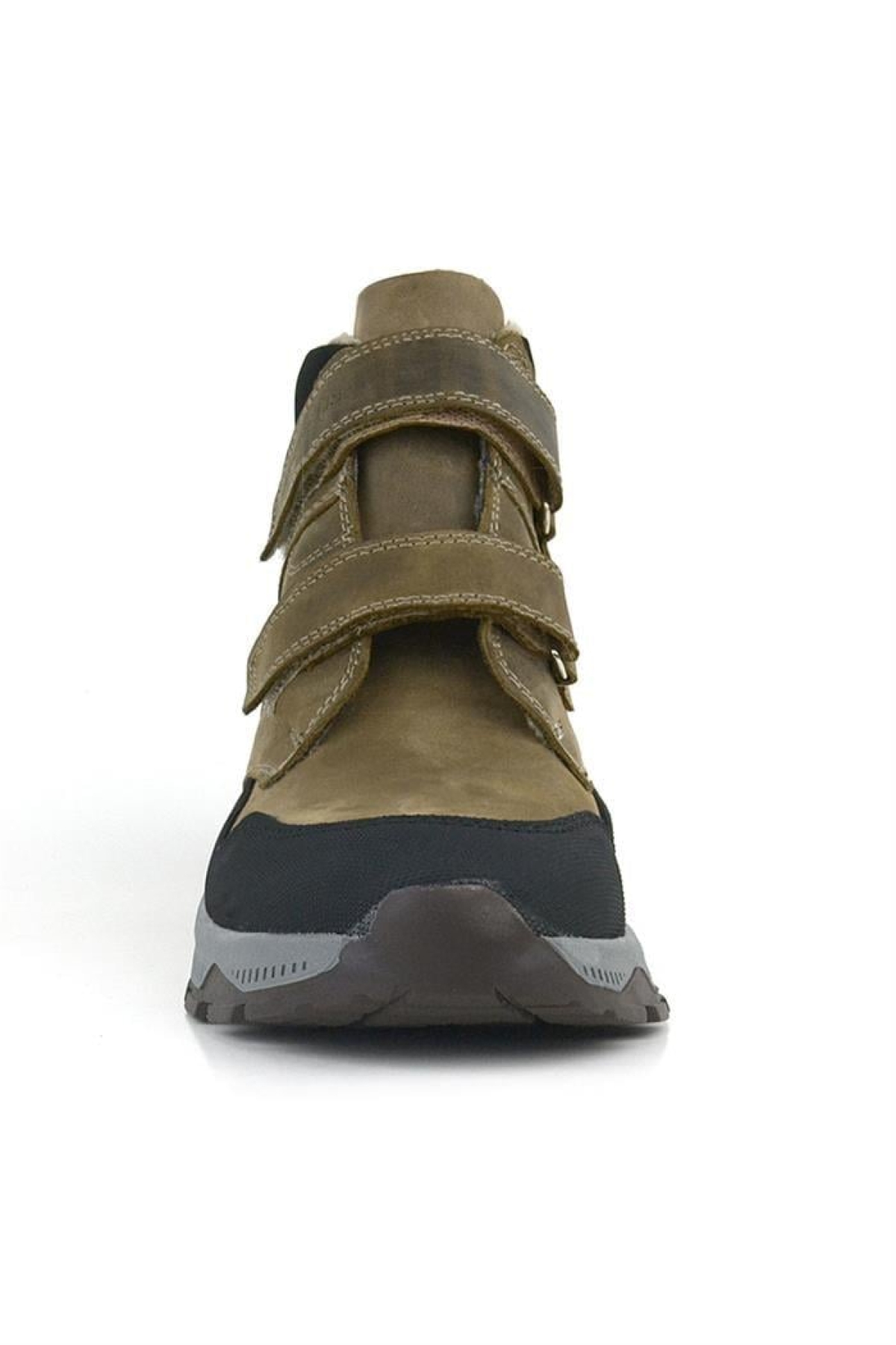 Trekking Hakiki Deri Kahve Cırtlı Erkek Çocuk Bot - Görsel 6