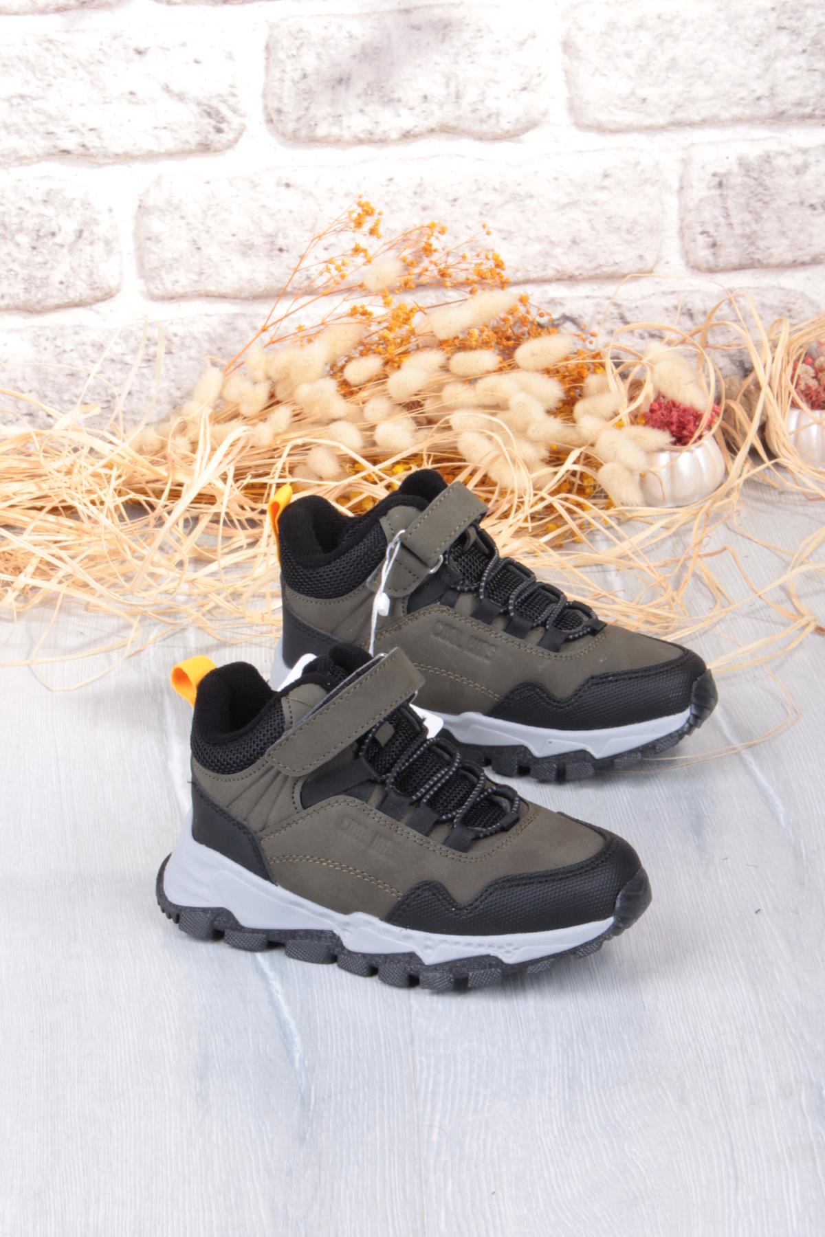 Cool Doruk Haki Rahat Kaymaz Taban Erkek Çocuk Bot - Görsel 2