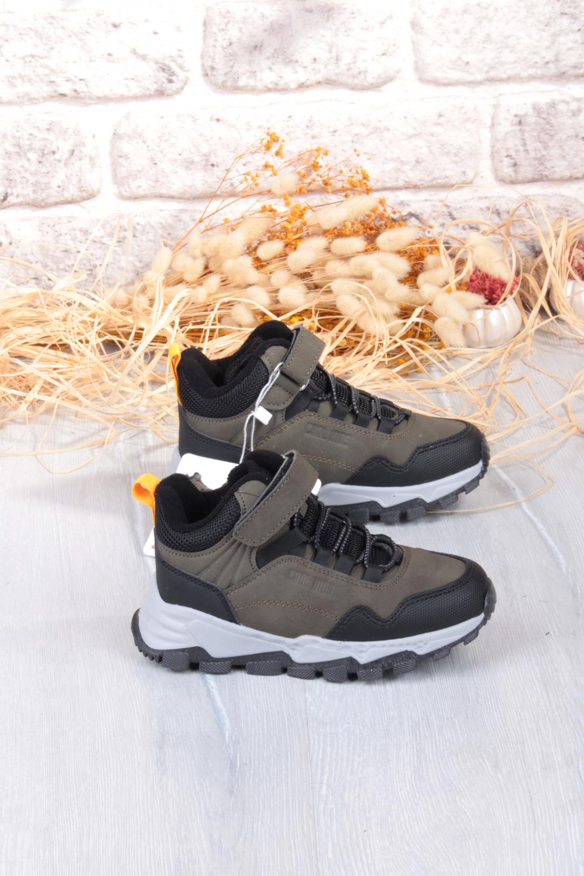 Cool Doruk Haki Rahat Kaymaz Taban Erkek Çocuk Bot - Görsel 3