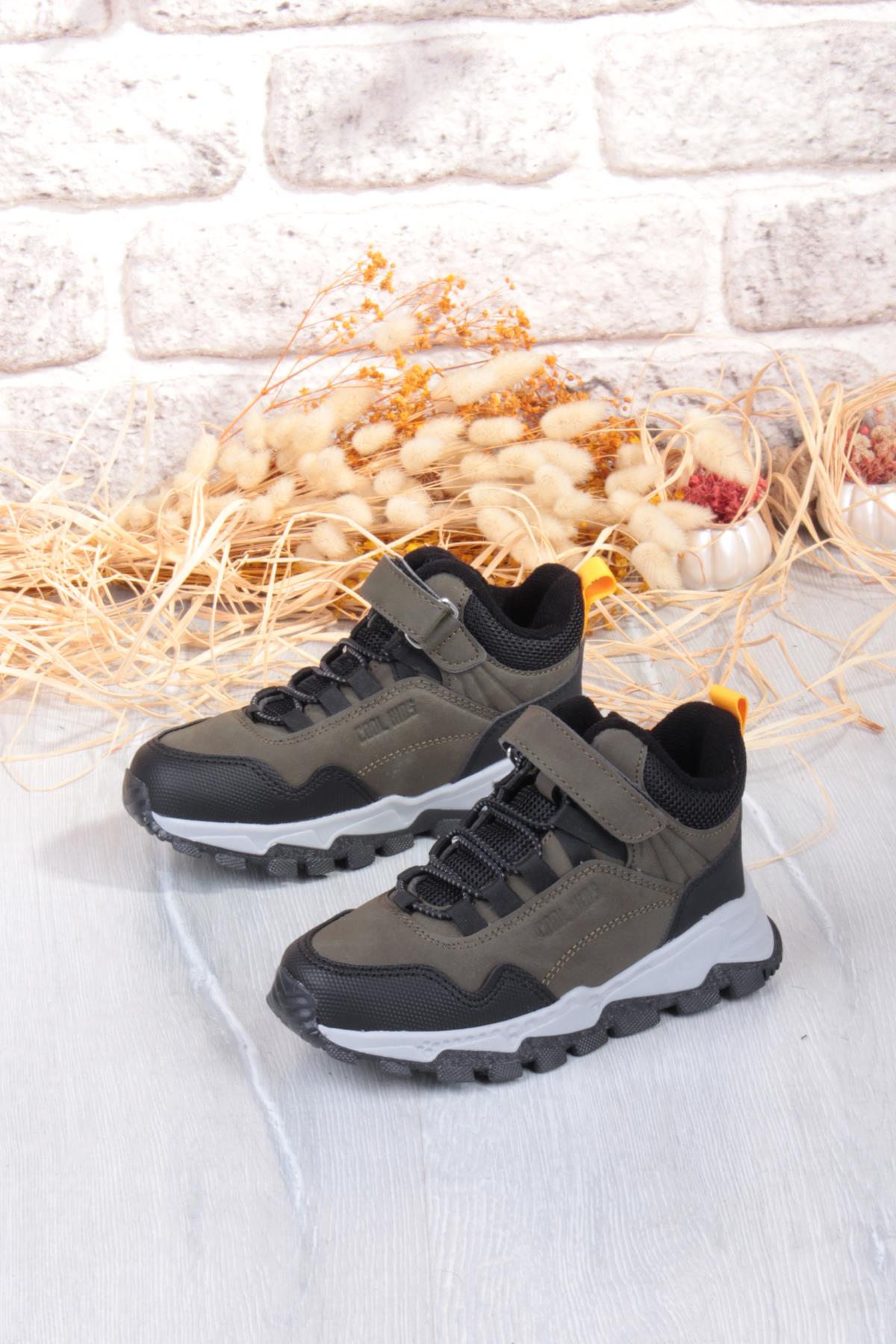 Cool Doruk Haki Rahat Kaymaz Taban Erkek Çocuk Bot - Görsel 5