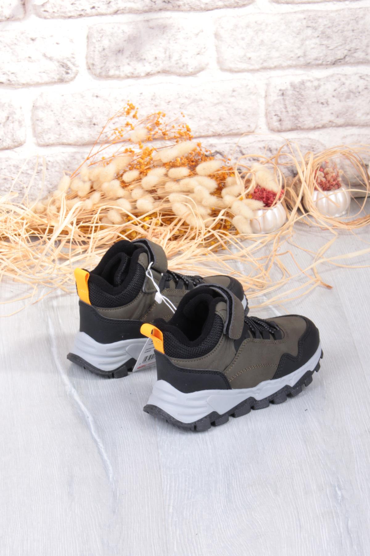 Cool Doruk Haki Rahat Kaymaz Taban Erkek Çocuk Bot - Görsel 6