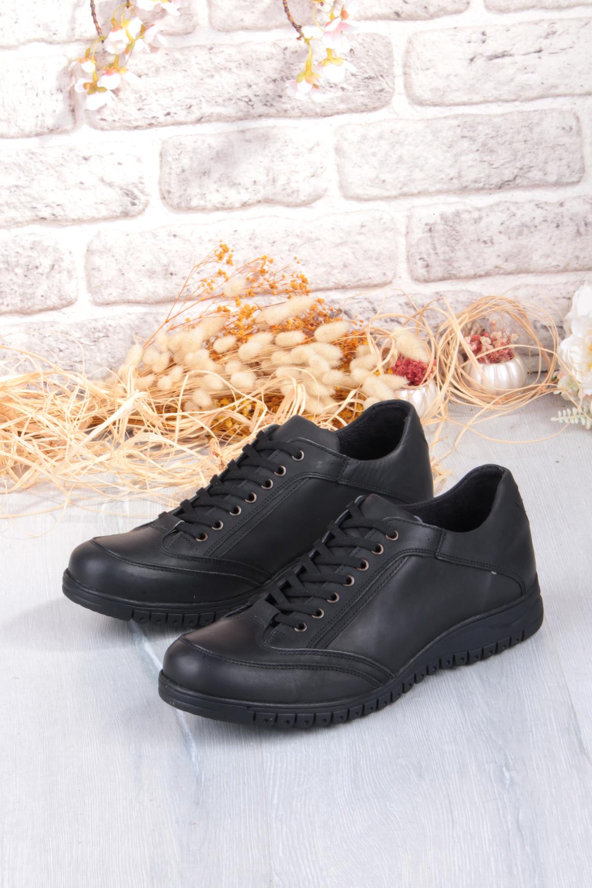 2038 Grezör Rahat Orijinal Hakiki Deri Erkek Ayakkabı - Görsel 5