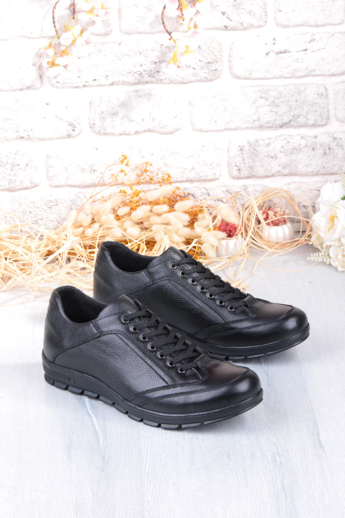 2038 Milano Rahat Kauçuk Taban Orijinal Hakiki Deri Erkek Ayakkabı - Görsel 2