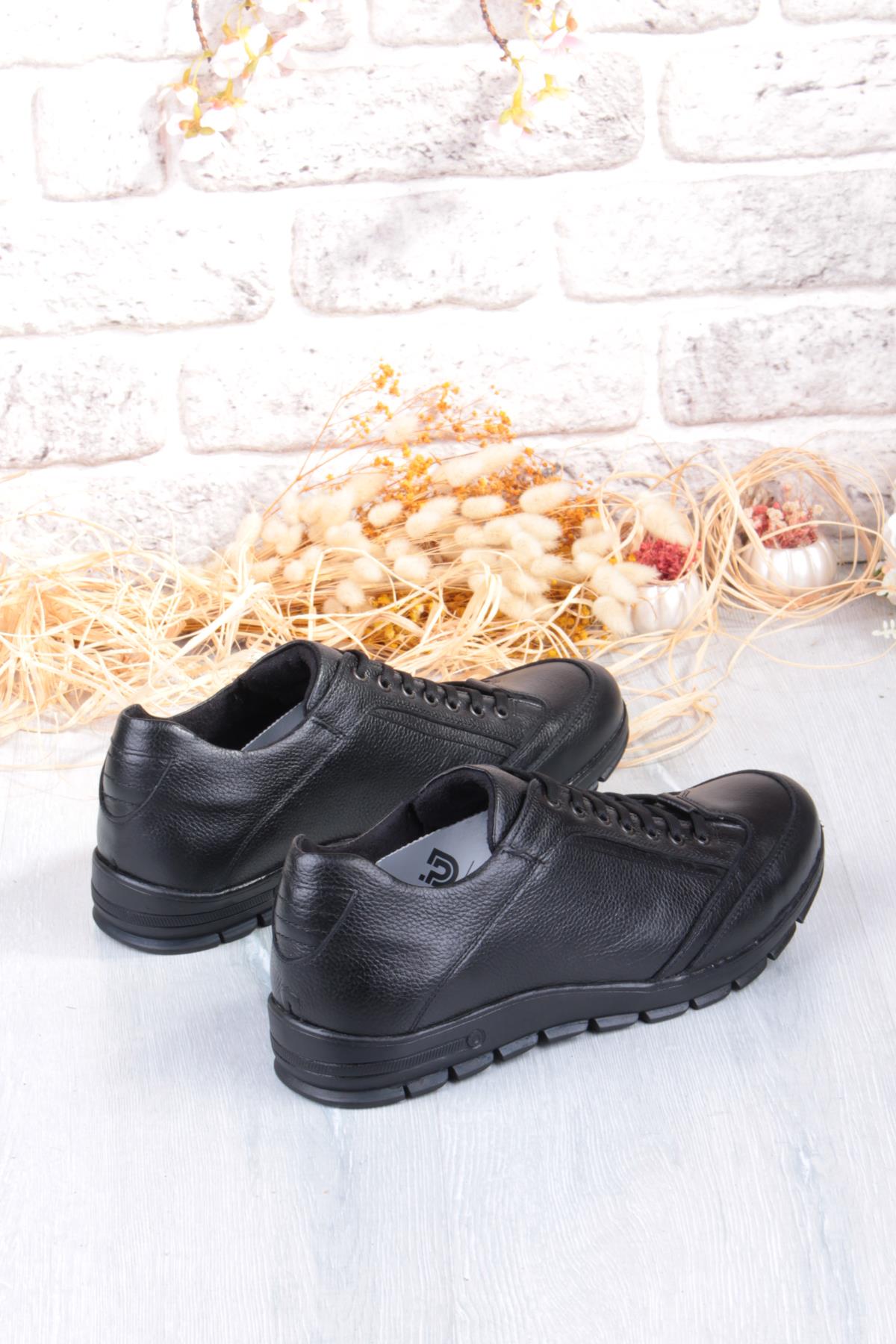 2038 Milano Rahat Kauçuk Taban Orijinal Hakiki Deri Erkek Ayakkabı - Görsel 6