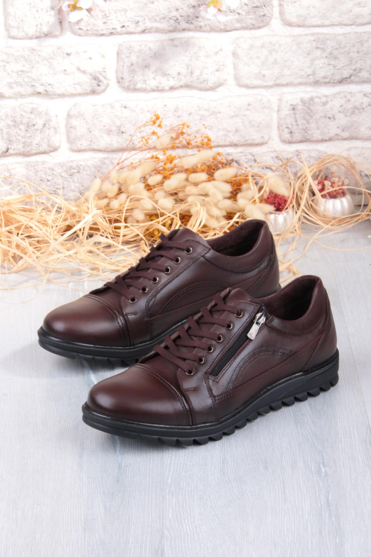 5177 Rahat Kauçuk Taban Orijinal Hakiki Deri Erkek Ayakkabı - Görsel 5
