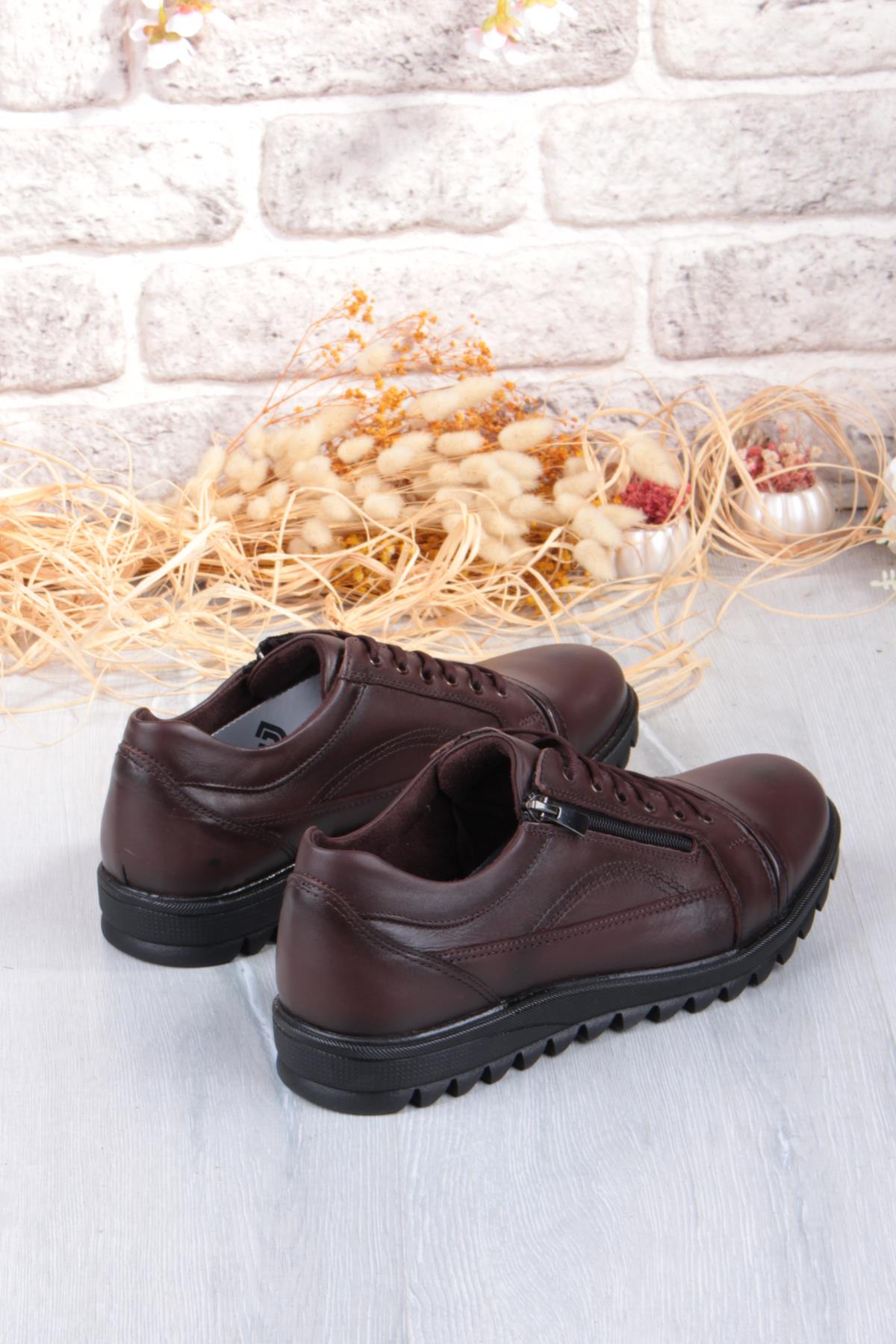 5177 Rahat Kauçuk Taban Orijinal Hakiki Deri Erkek Ayakkabı - Görsel 6