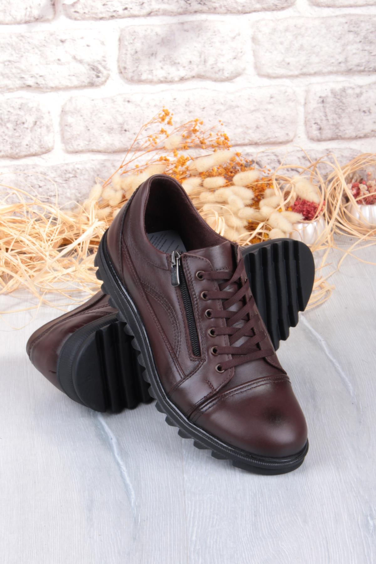 5177 Rahat Kauçuk Taban Orijinal Hakiki Deri Erkek Ayakkabı - Görsel 7