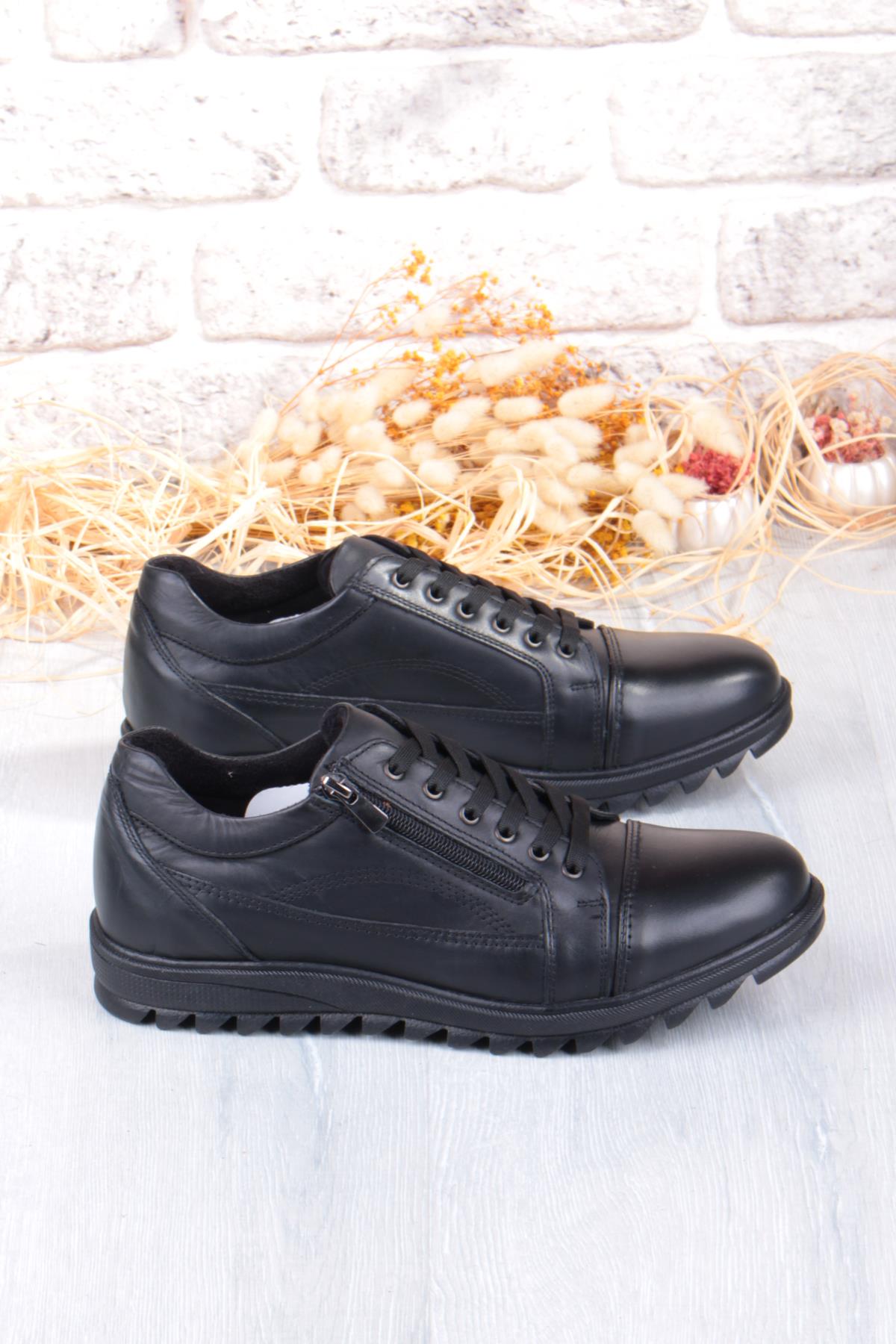 5177 Rahat Kauçuk Taban Orijinal Hakiki Deri Erkek Ayakkabı - Görsel 3