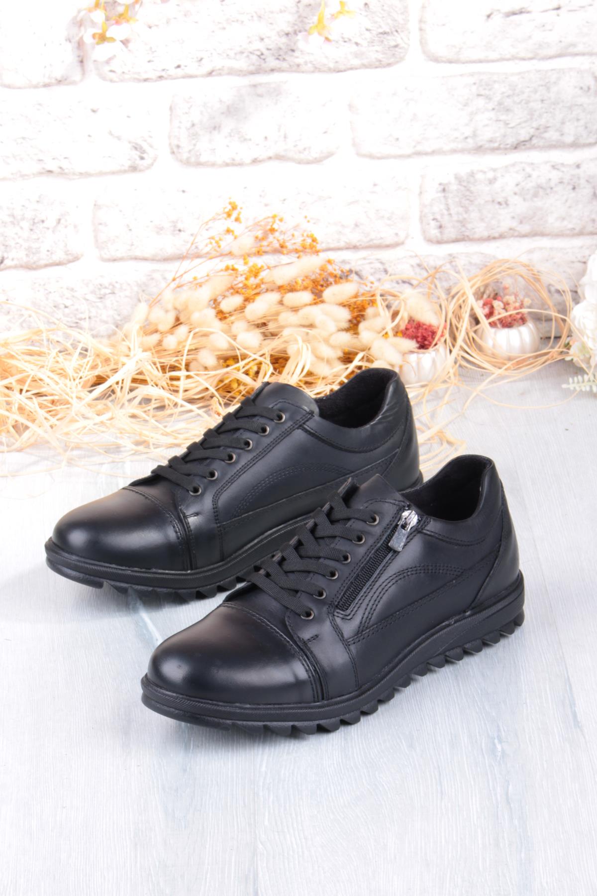 5177 Rahat Kauçuk Taban Orijinal Hakiki Deri Erkek Ayakkabı - Görsel 5