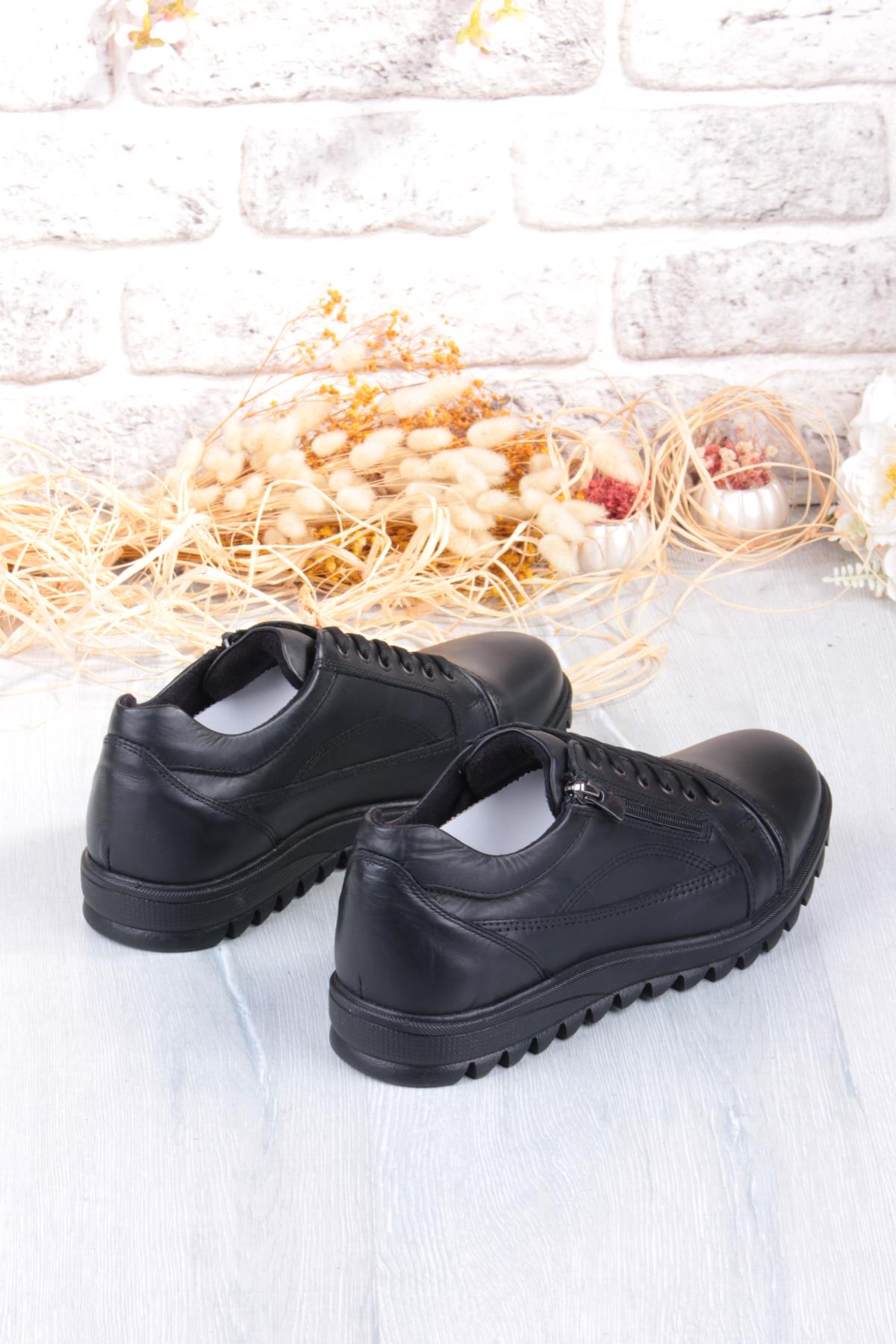 5177 Rahat Kauçuk Taban Orijinal Hakiki Deri Erkek Ayakkabı - Görsel 6