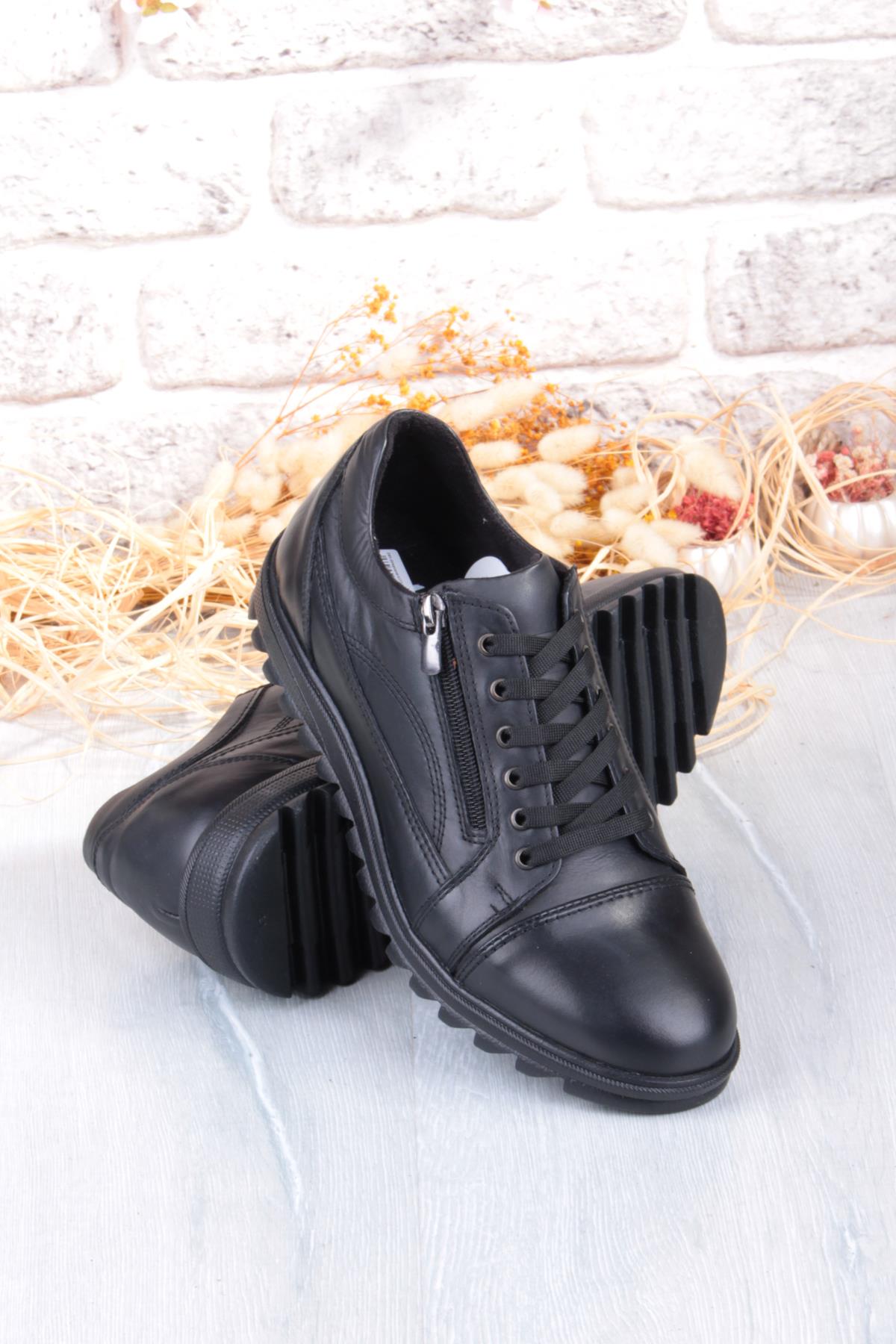 5177 Rahat Kauçuk Taban Orijinal Hakiki Deri Erkek Ayakkabı - Görsel 7