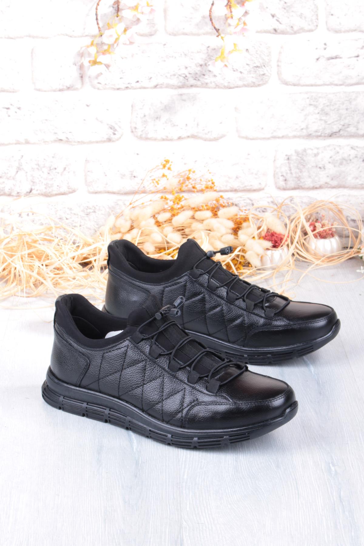 8296 Rahat Kauçuk Taban Orijinal Hakiki Deri Erkek Ayakkabı - Görsel 2