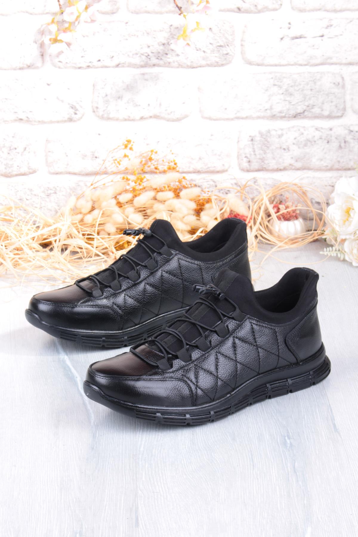 8296 Rahat Kauçuk Taban Orijinal Hakiki Deri Erkek Ayakkabı - Görsel 5