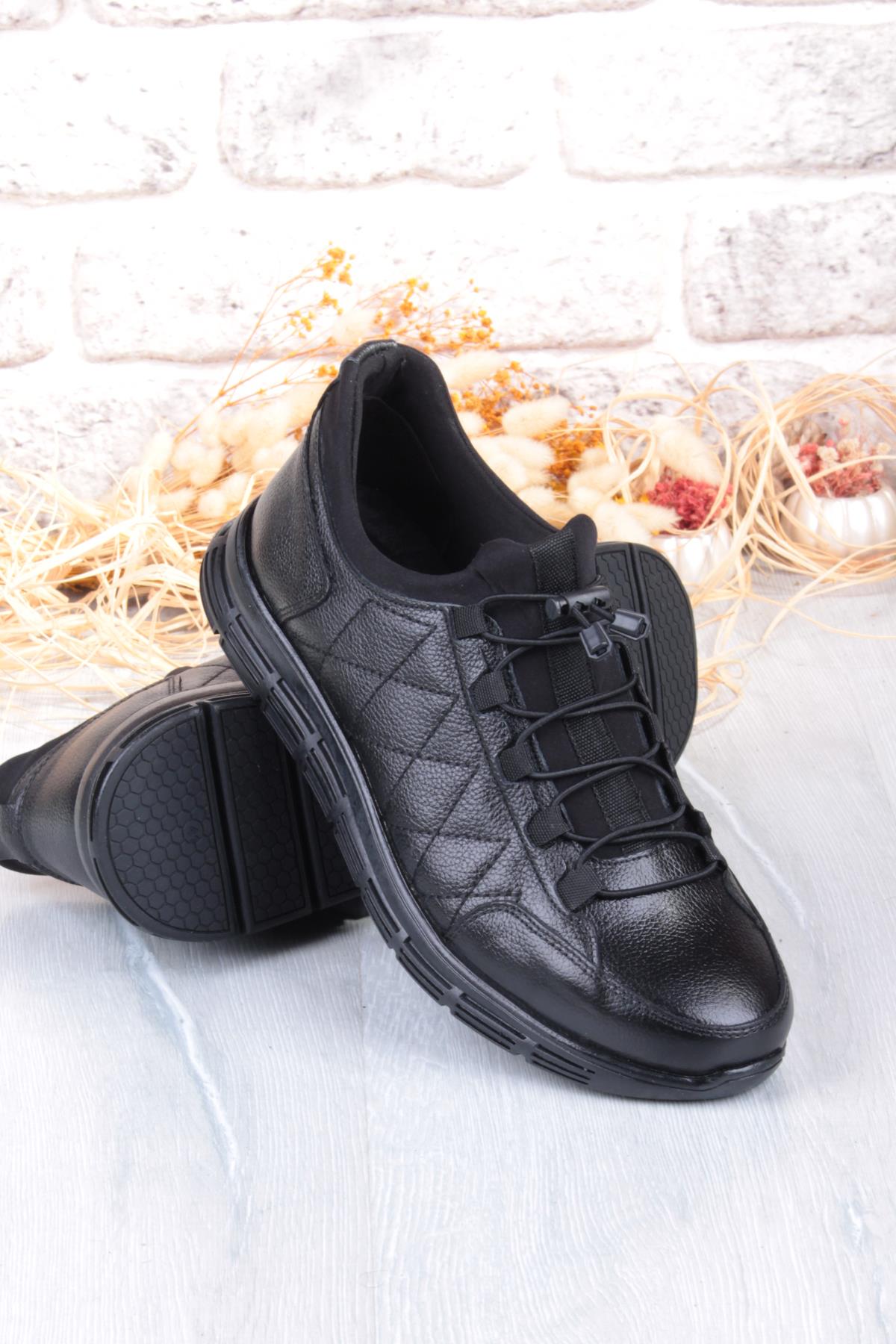 8296 Rahat Kauçuk Taban Orijinal Hakiki Deri Erkek Ayakkabı - Görsel 7