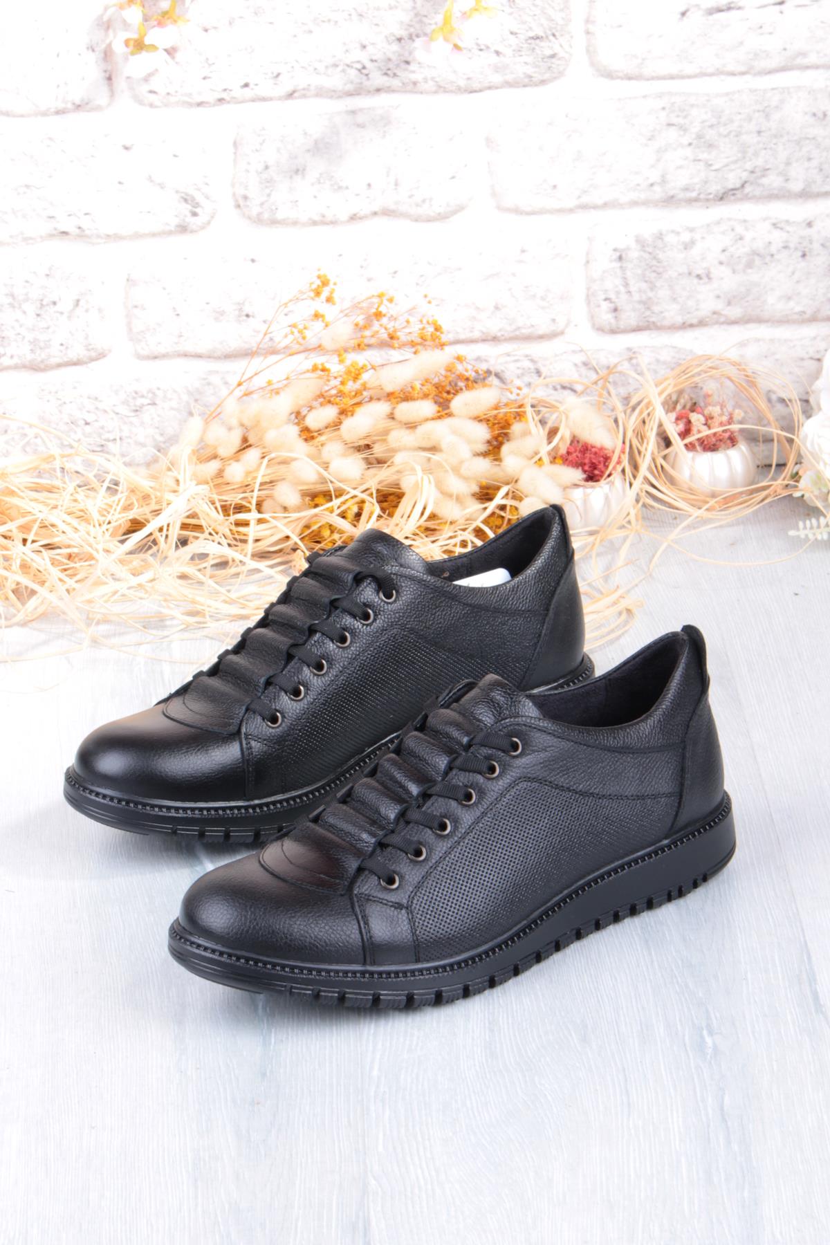 5251 Milano Rahat Orijinal Hakiki Deri Erkek Ayakkabı - Görsel 5