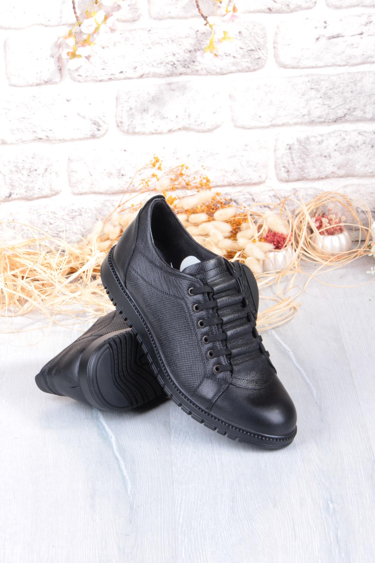 5251 Milano Rahat Orijinal Hakiki Deri Erkek Ayakkabı - Görsel 7