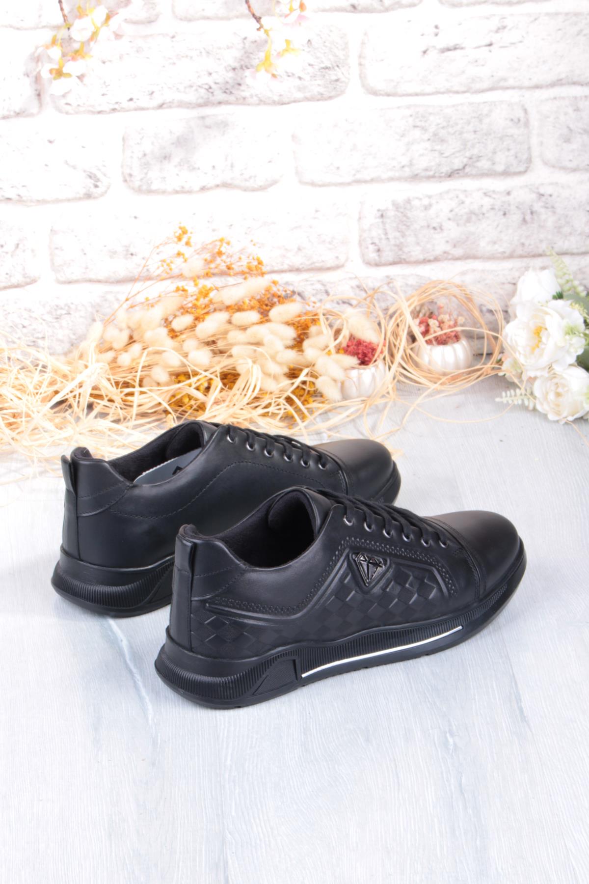 9022 Napa Rahat Kauçuk Taban Orijinal Hakiki Deri Erkek Ayakkabı - Görsel 6