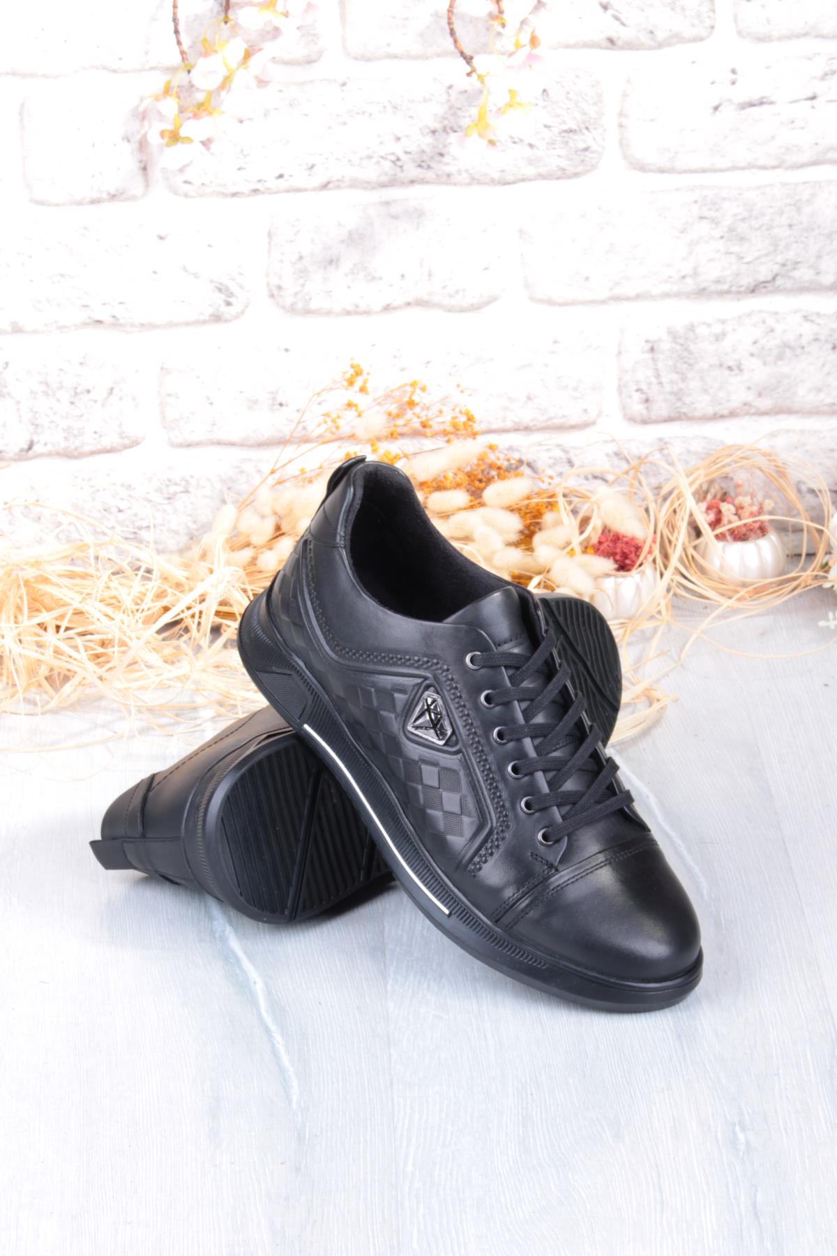 9022 Napa Rahat Kauçuk Taban Orijinal Hakiki Deri Erkek Ayakkabı - Görsel 7