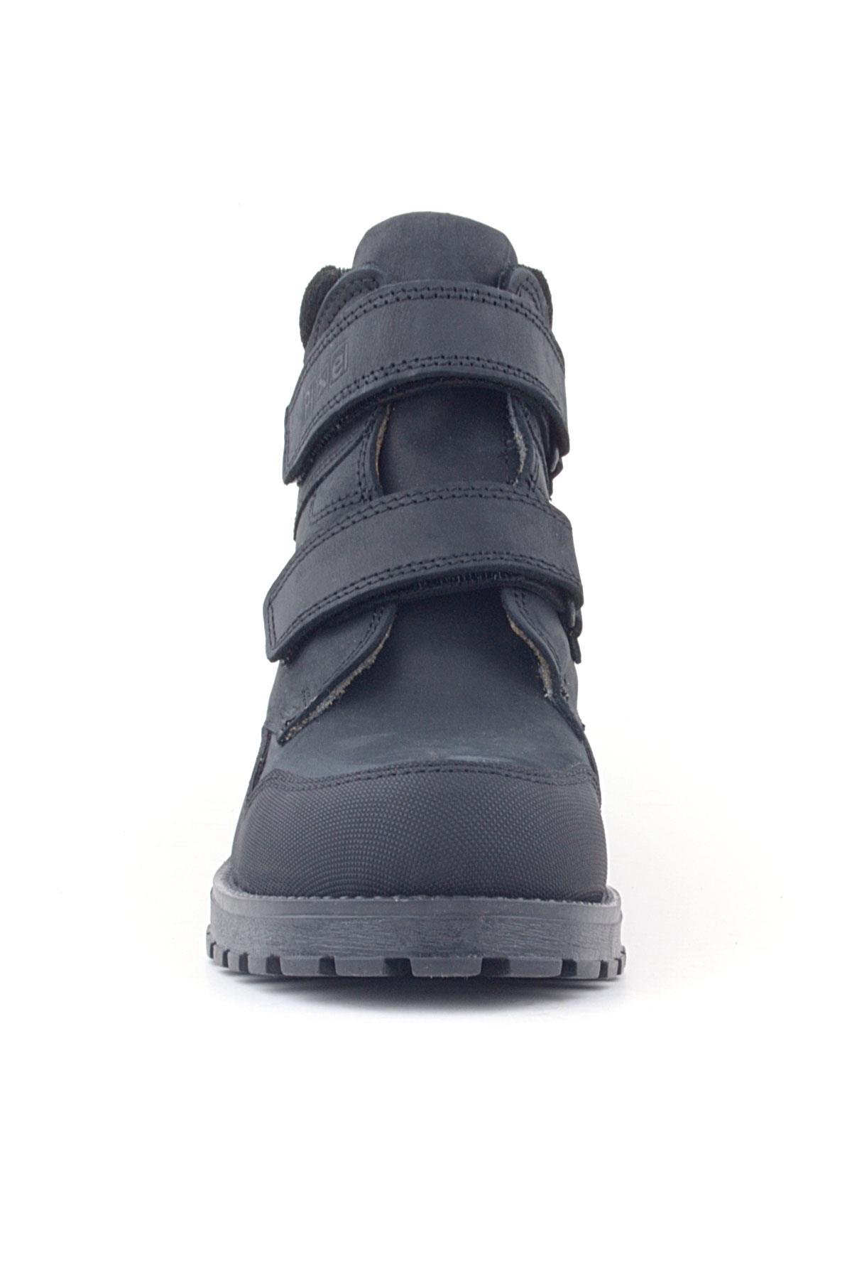 Pixel Hakiki Deri Siyah Nubuk Cırtlı Erkek Çocuk Bot - Görsel 5