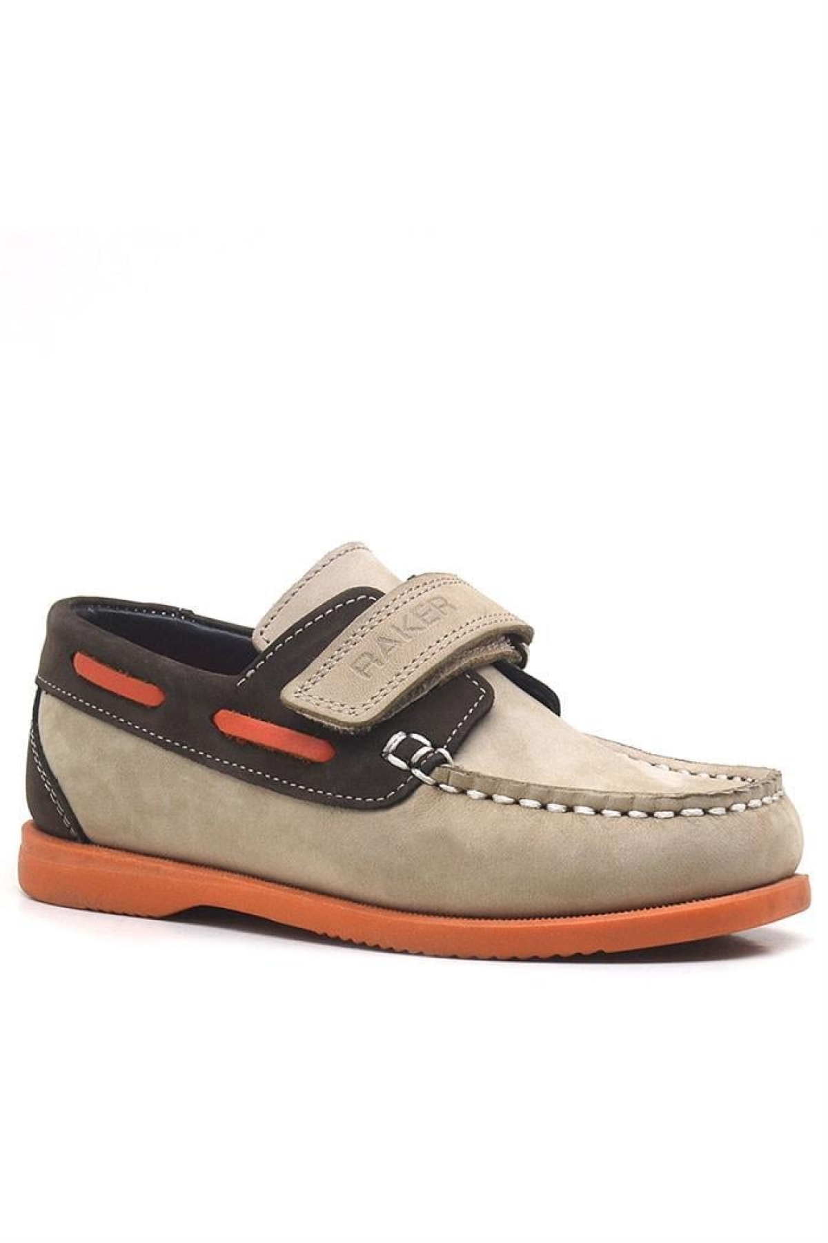 Simurg Hakiki Deri Kum Kahve Günlük Erkek Çocuk Ayakkabı - Görsel 2