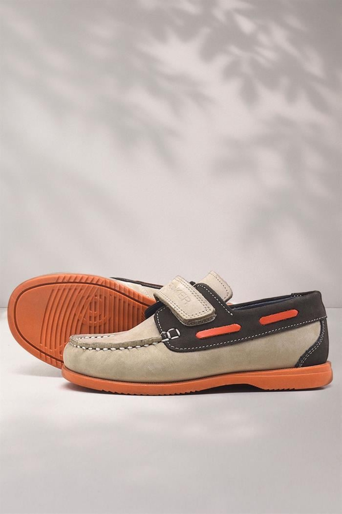 Simurg Hakiki Deri Kum Kahve Günlük Erkek Çocuk Ayakkabı - Görsel 3