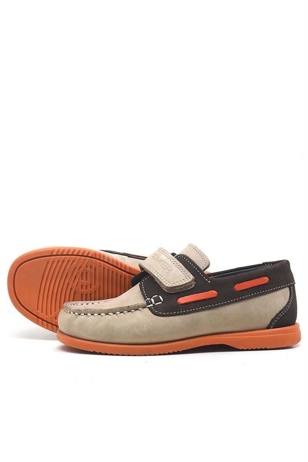 Simurg Hakiki Deri Kum Kahve Günlük Erkek Çocuk Ayakkabı - Görsel 6