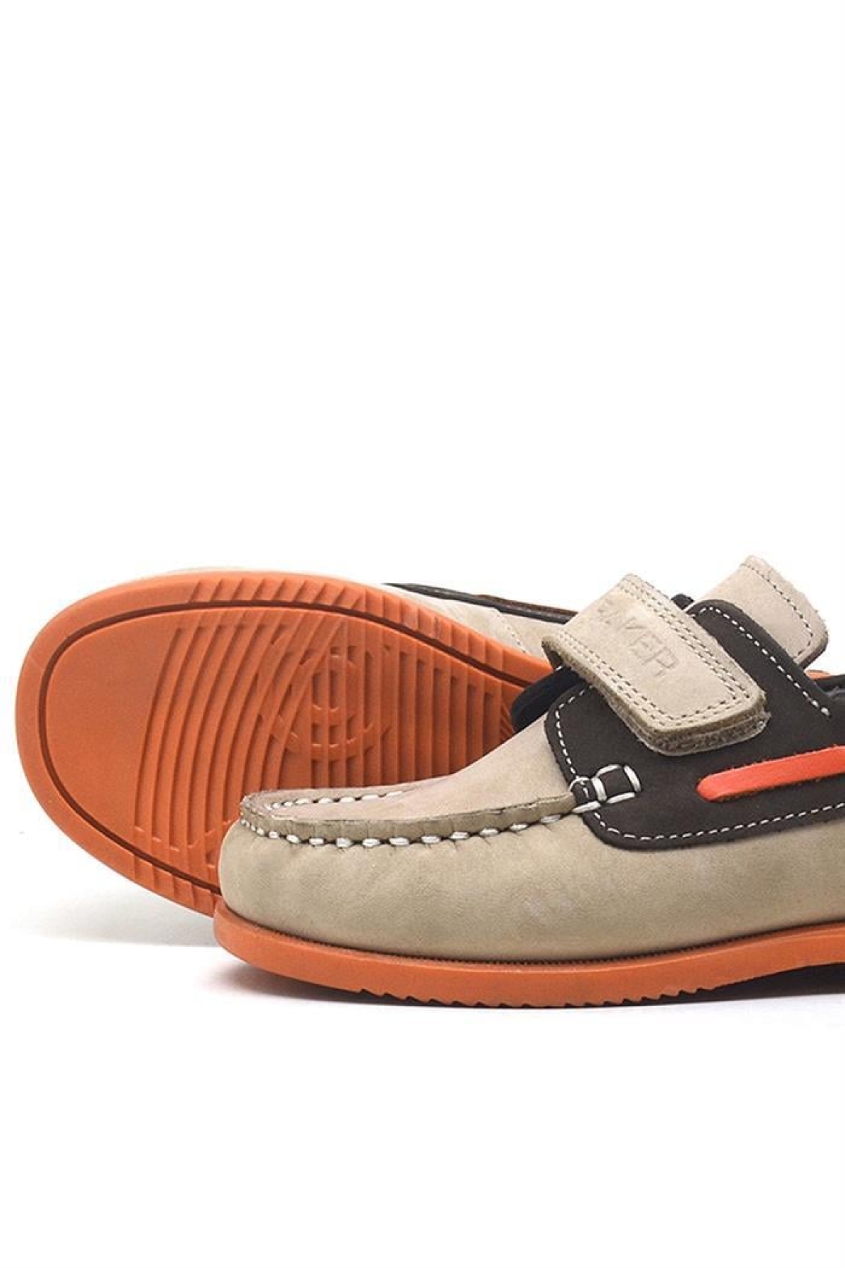 Simurg Hakiki Deri Kum Kahve Günlük Erkek Çocuk Ayakkabı - Görsel 7