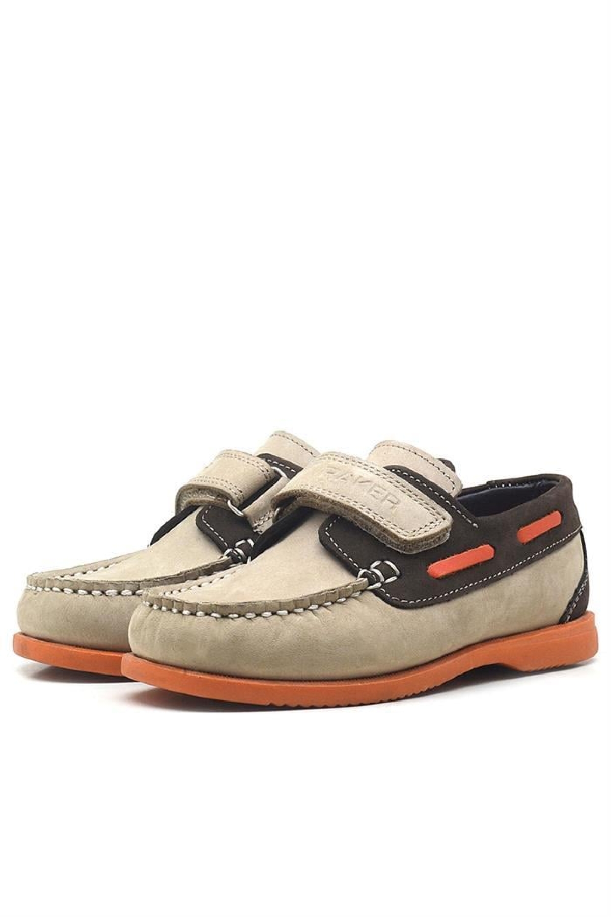 Simurg Hakiki Deri Kum Kahve Günlük Erkek Çocuk Ayakkabı - Görsel 8