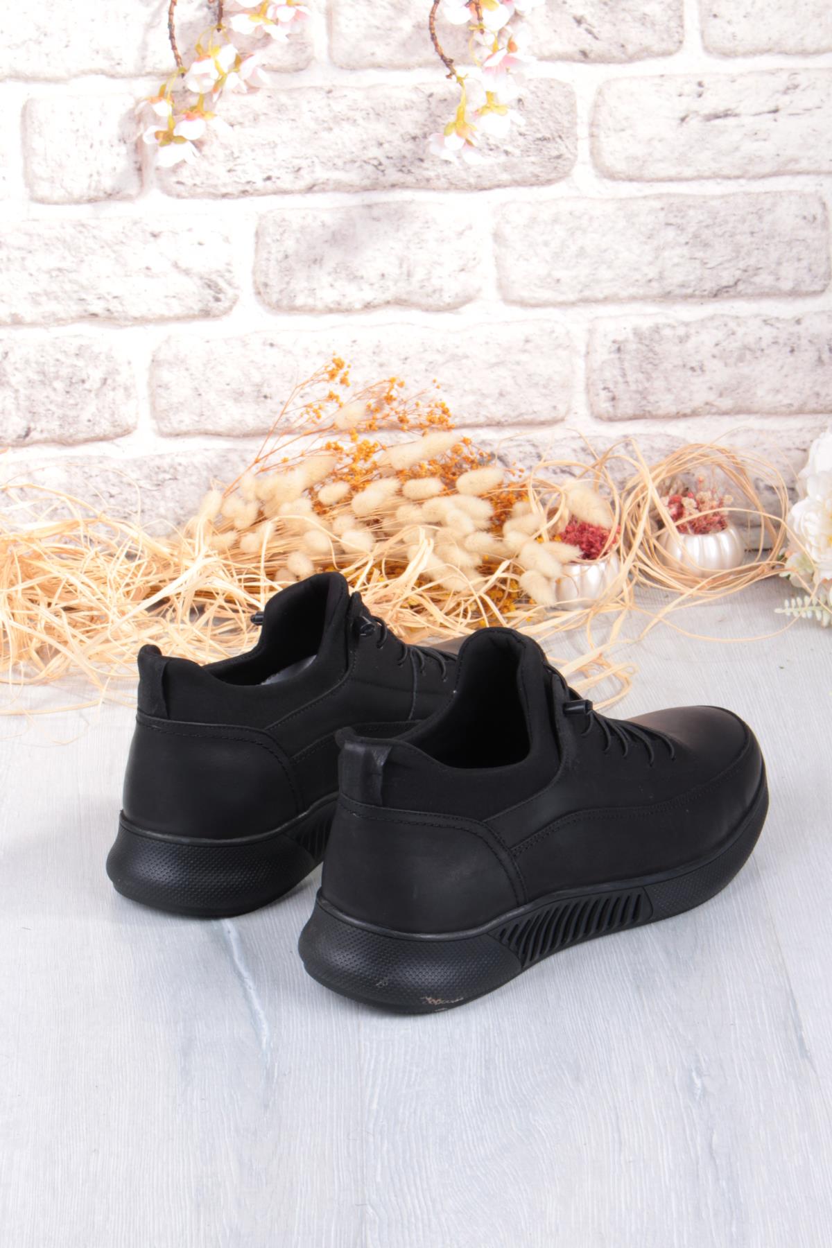 8351 Rahat Kauçuk Taban Orijinal Hakiki Deri Erkek Ayakkabı - Görsel 6