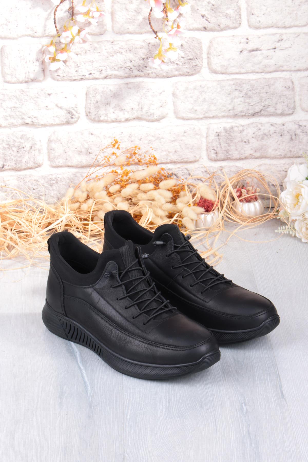 8351 Rahat Kauçuk Taban Orijinal Hakiki Deri Erkek Ayakkabı - Görsel 8