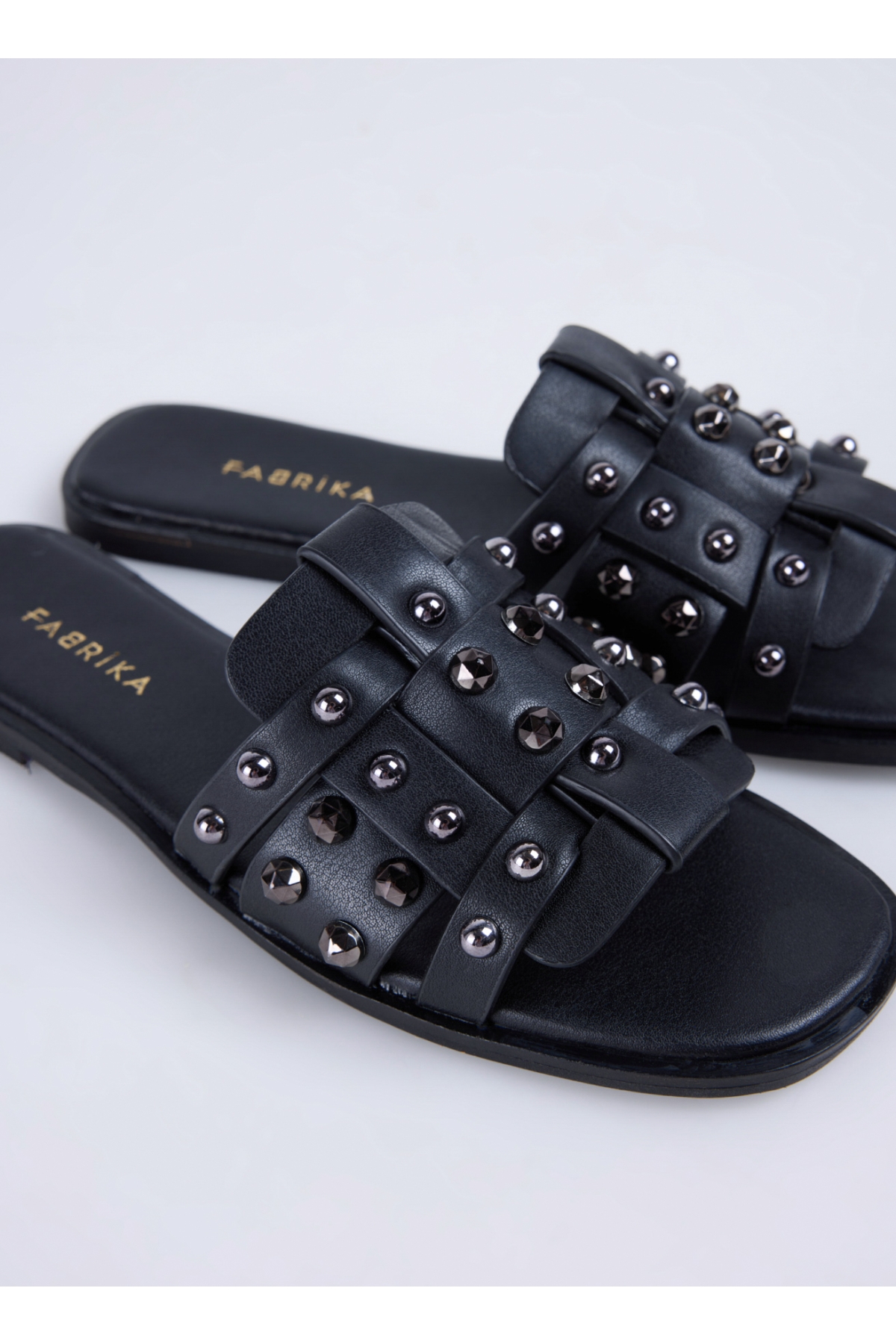 Siyah Kadın Terlik BRENDA - Görsel 8