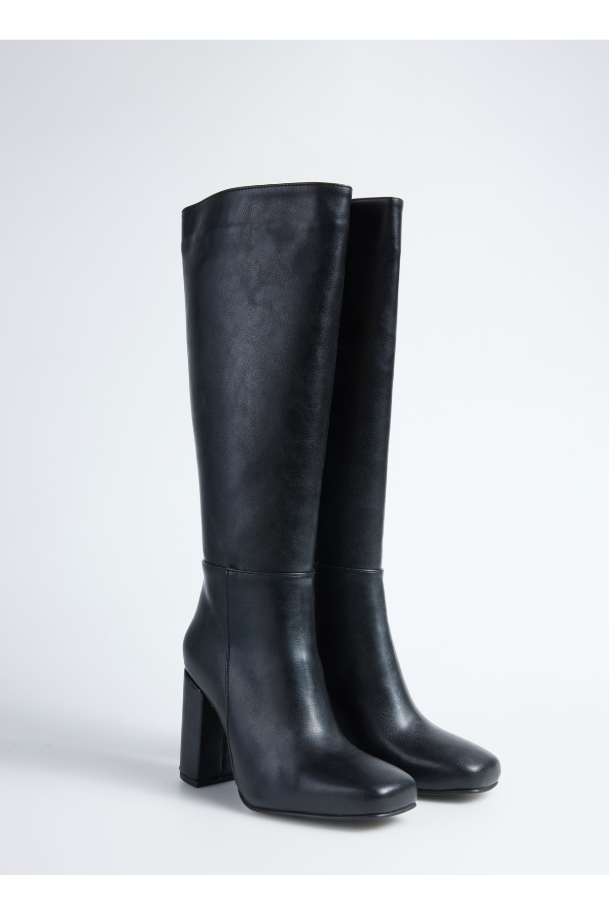 Siyah Kadın Topuklu Çizme ODISE - Görsel 9