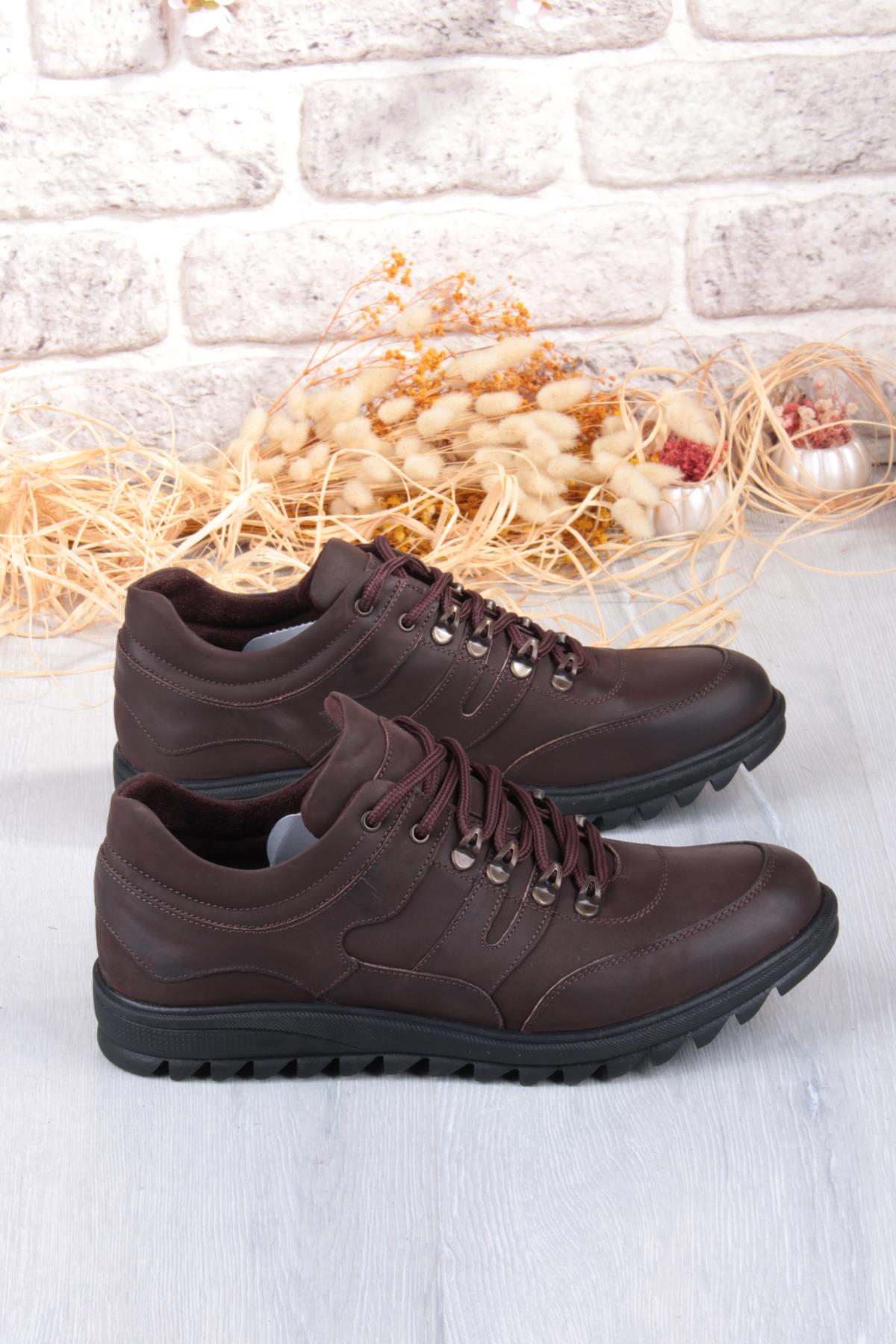 5151 Grezör Rahat Kauçuk Taban Orijinal Hakiki Deri Erkek Ayakkabı - Görsel 3