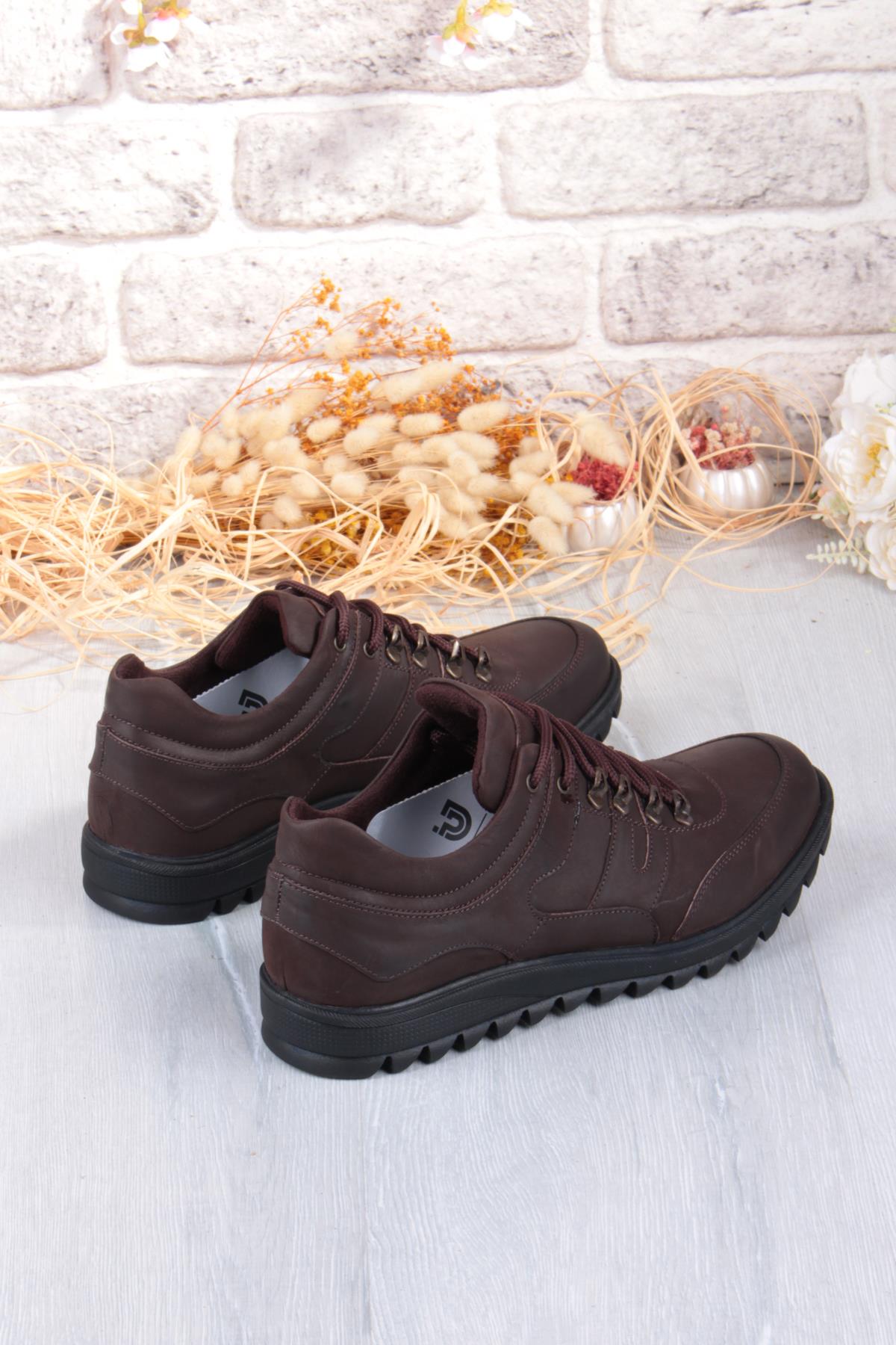 5151 Grezör Rahat Kauçuk Taban Orijinal Hakiki Deri Erkek Ayakkabı - Görsel 6